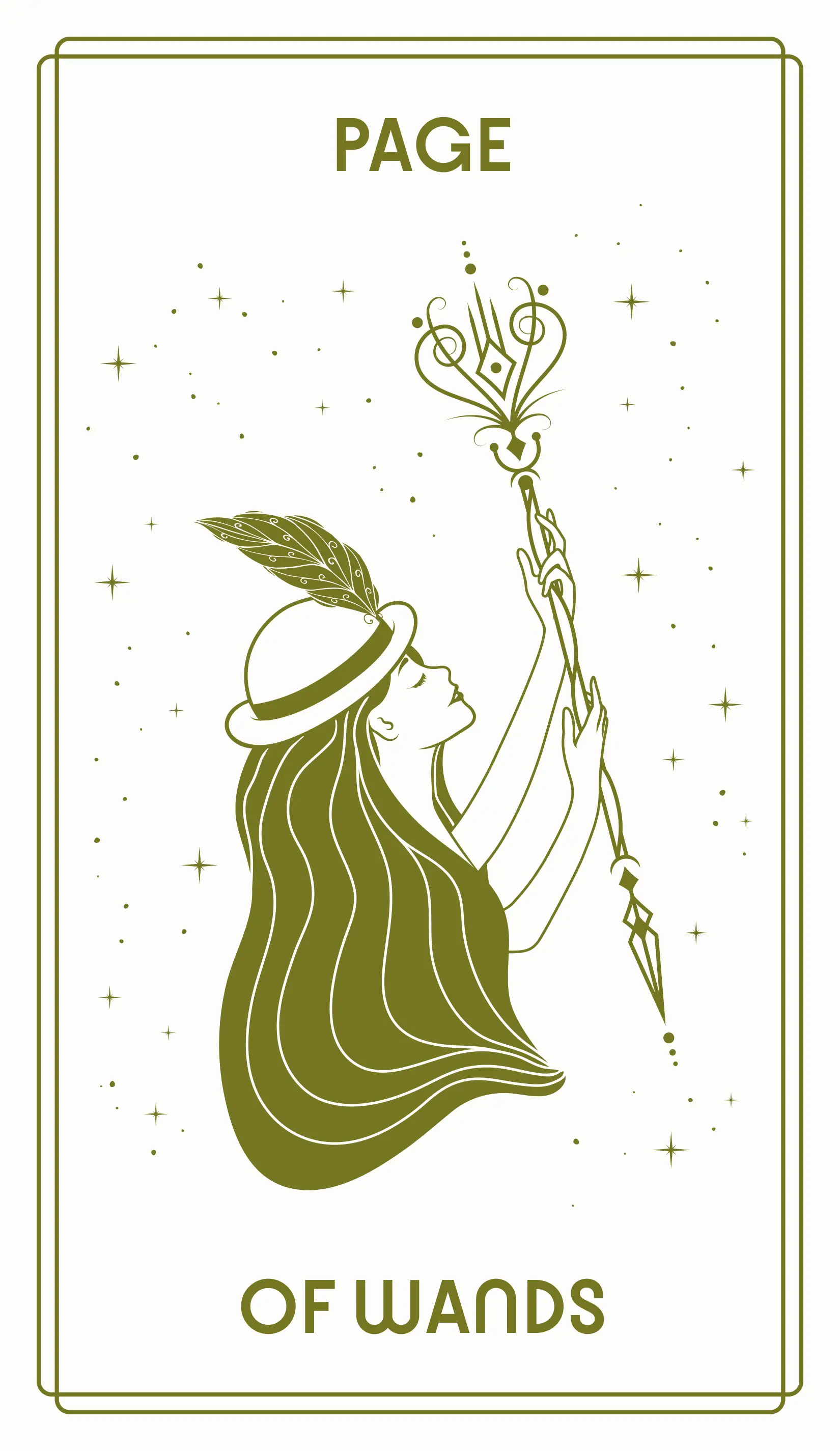 Page of Wands Tarot Card