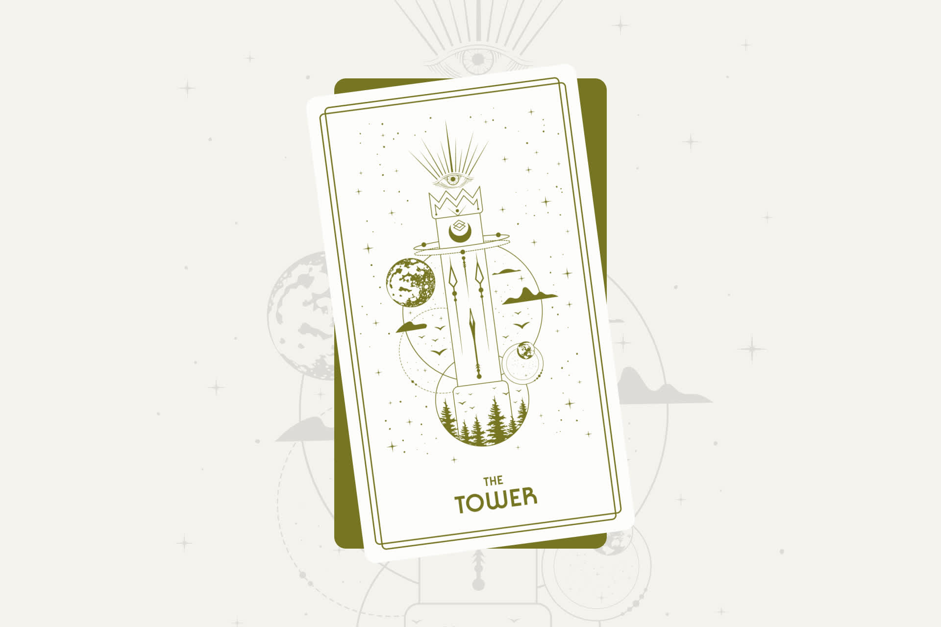 The Tower Tarot Card (Major Arcana #16)