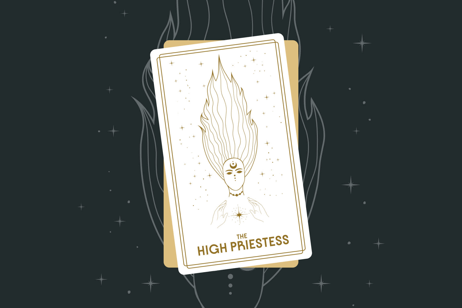 The High Priestess Tarot Card (Major Arcana #2)