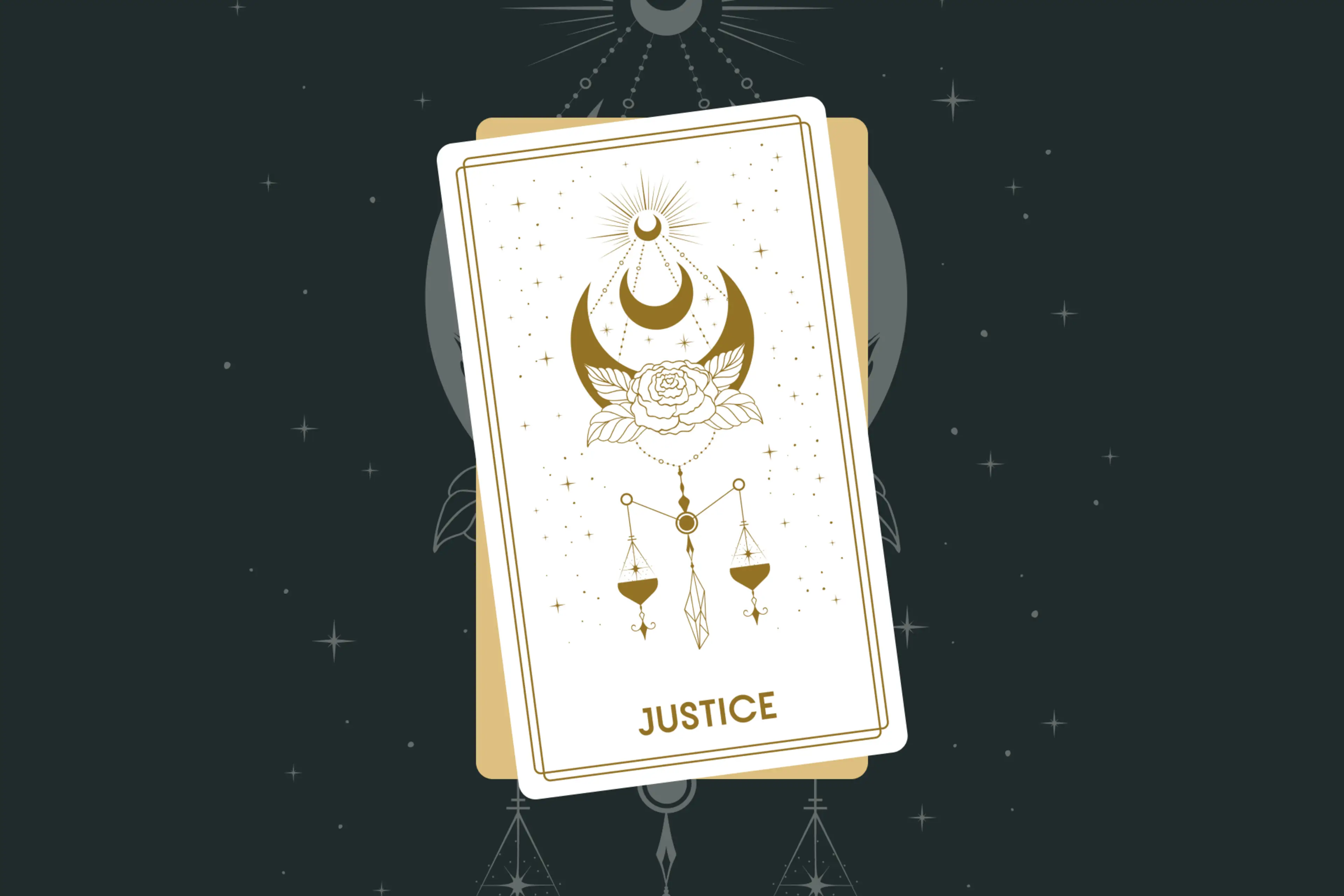 Justice Tarot Card (Major Arcana #11)