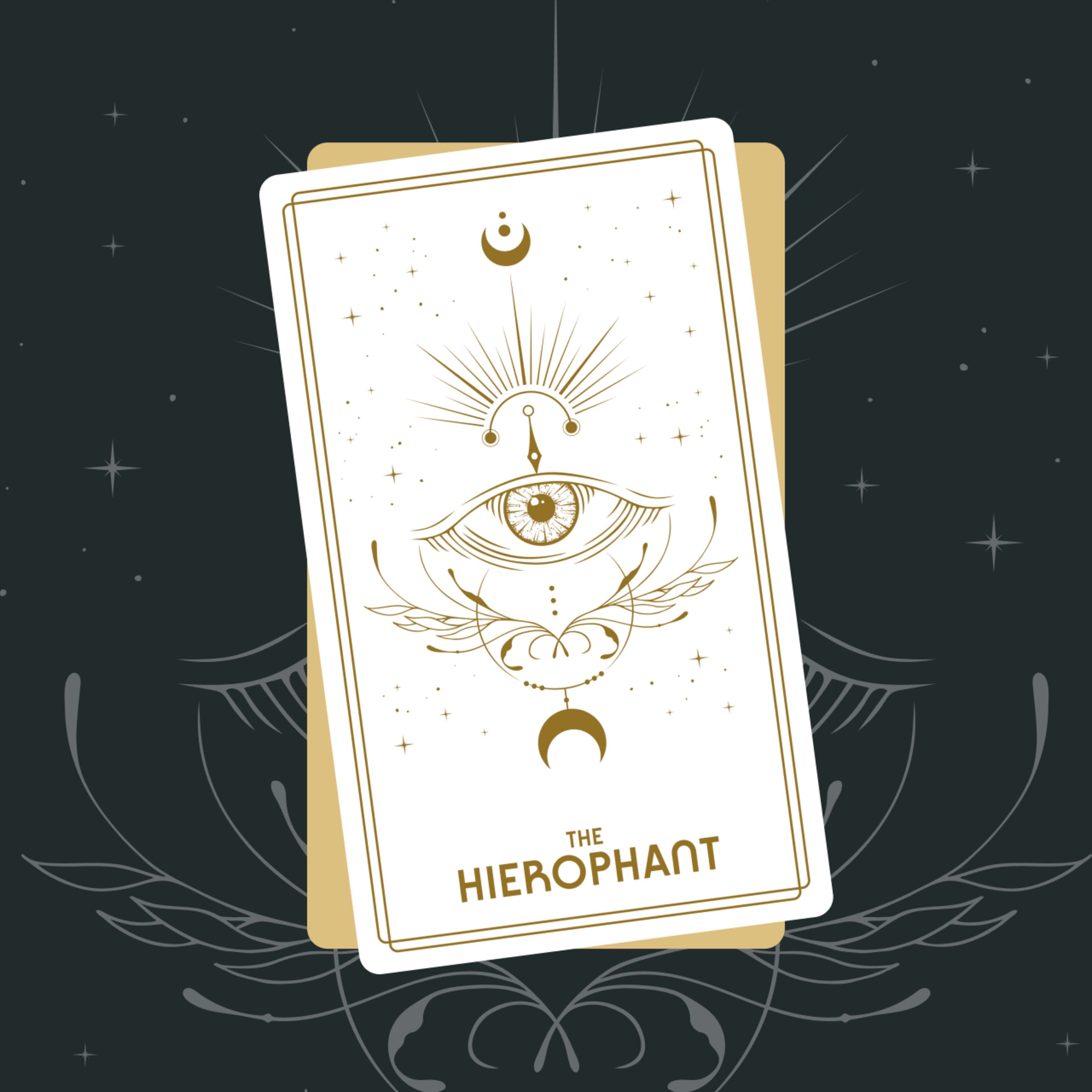 The Hierophant Tarot Card (Major Arcana #5)