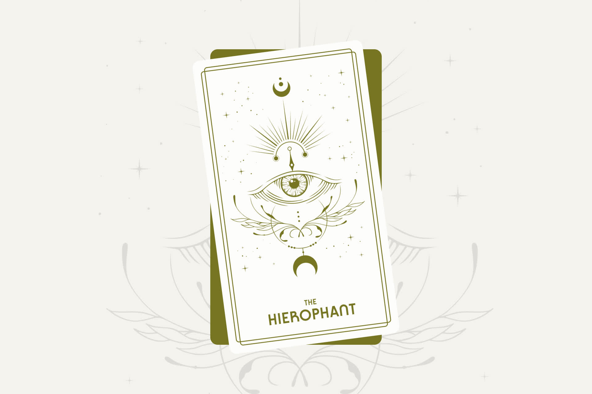 The Hierophant Tarot Card (Major Arcana #5)