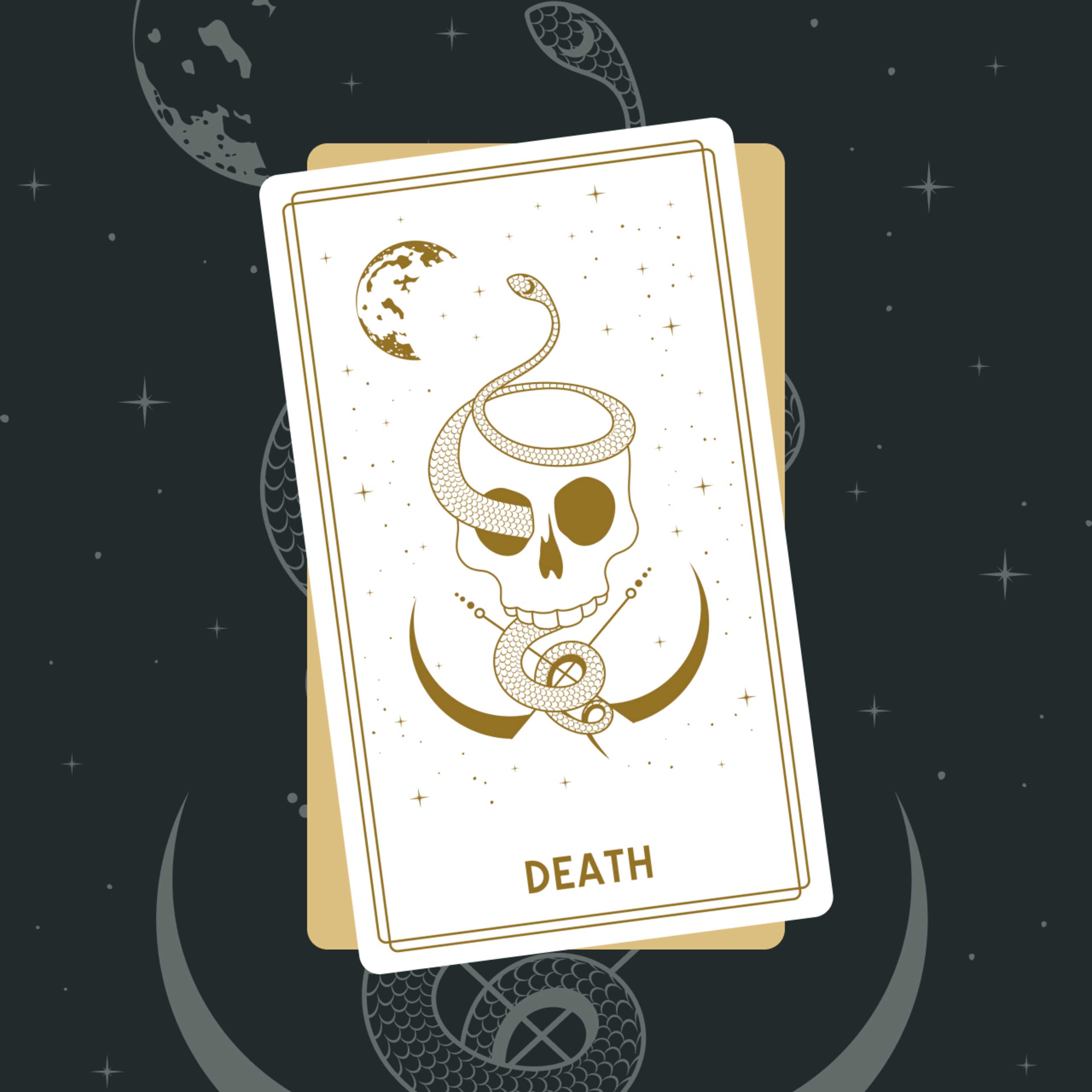Death Tarot Card (Major Arcana #13)