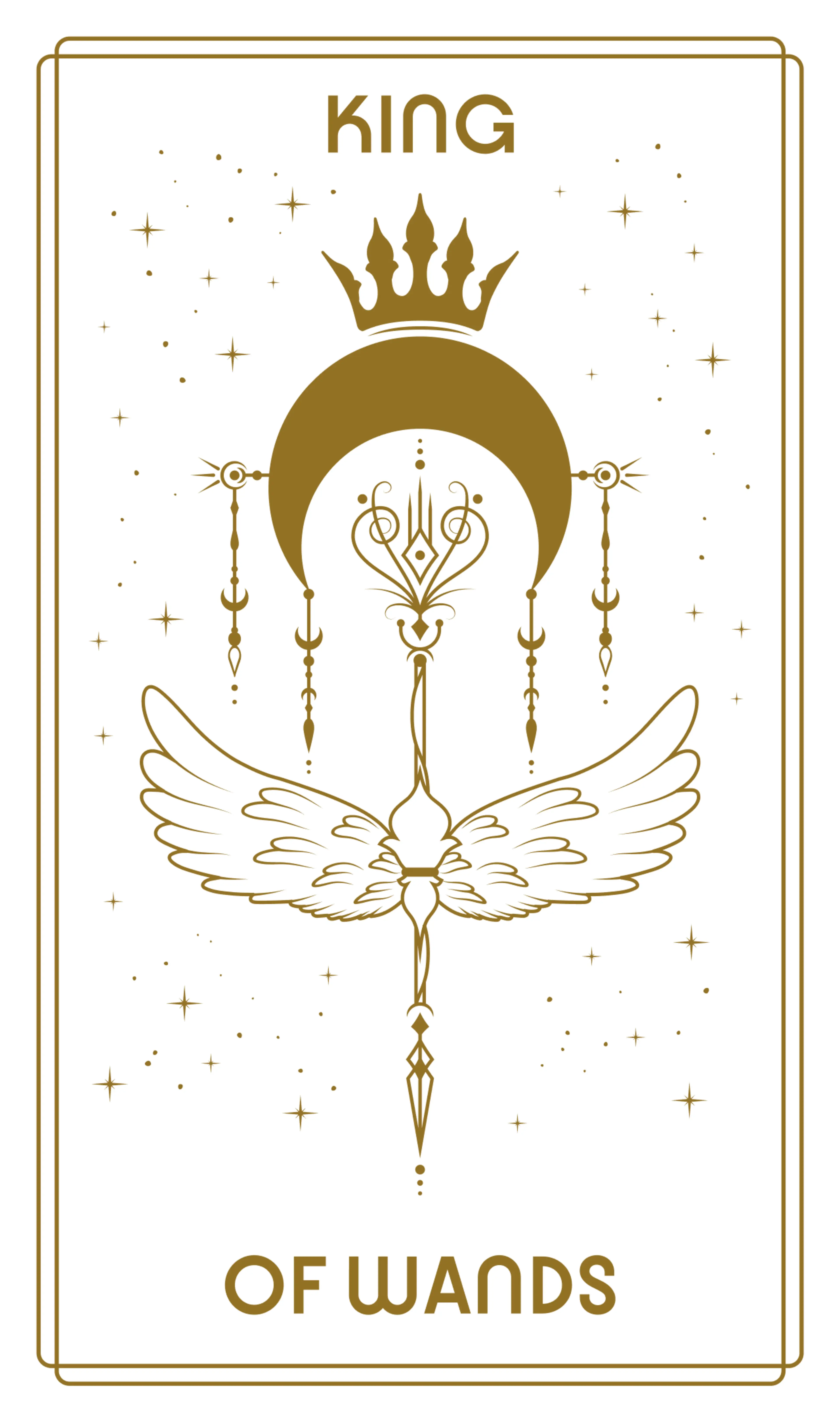 King of Wands Tarot Card