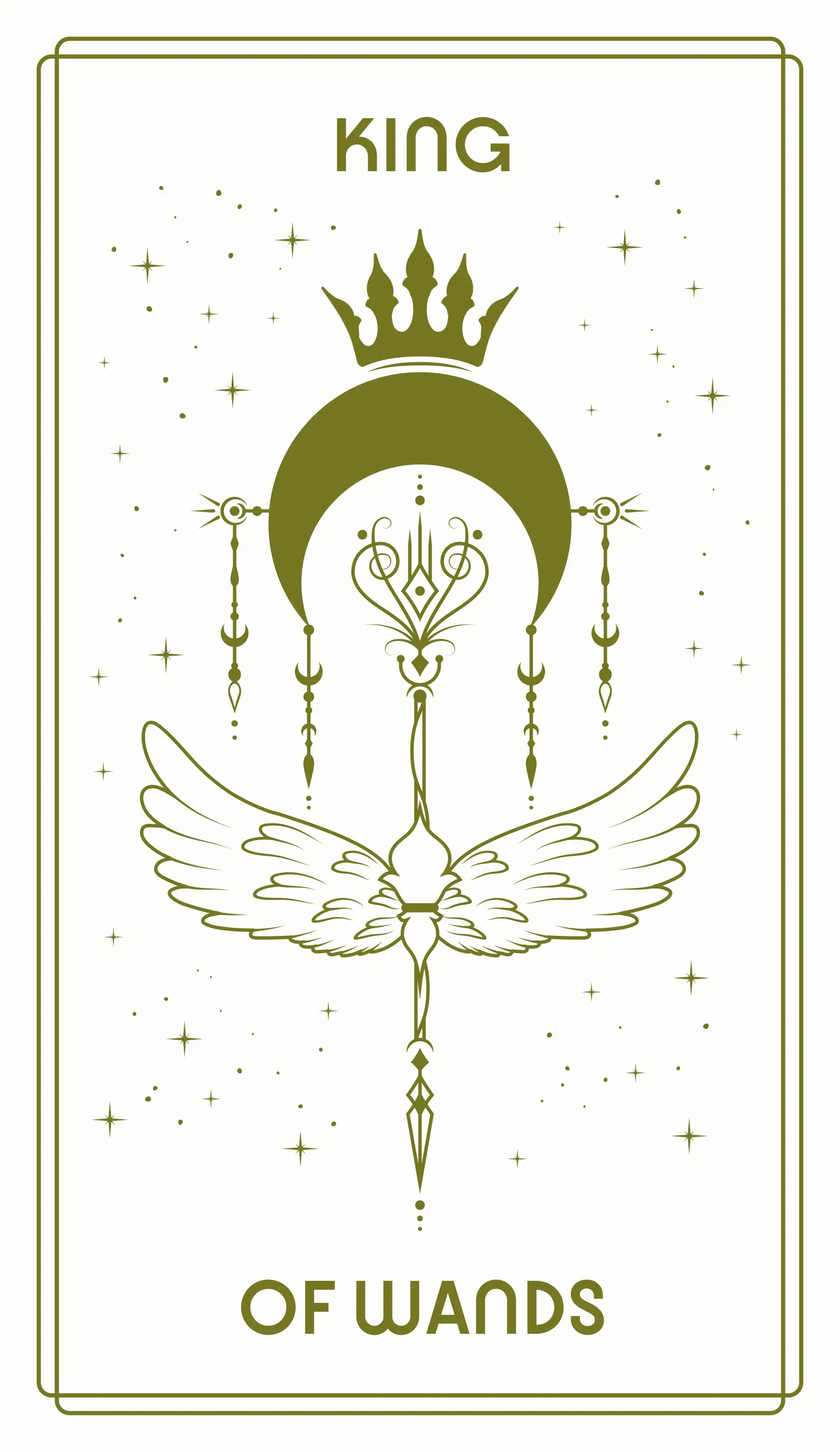 King of Wands Tarot Card