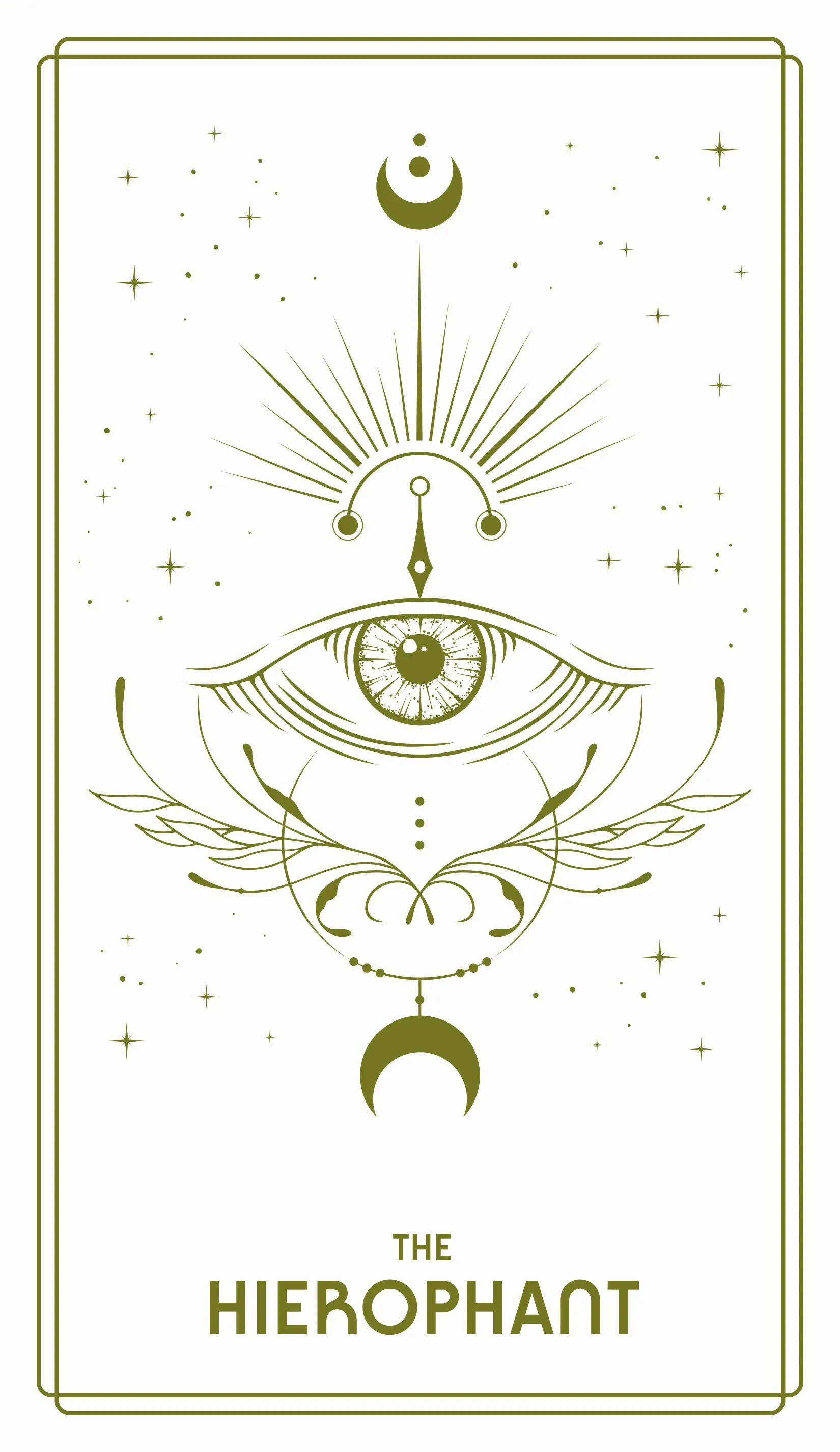 The Hierophant Tarot Card