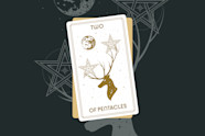 Two Of Pentacles Tarot Card Meaning And Keywords Two Of Pentacles Tarot Card Meaning And Keywords