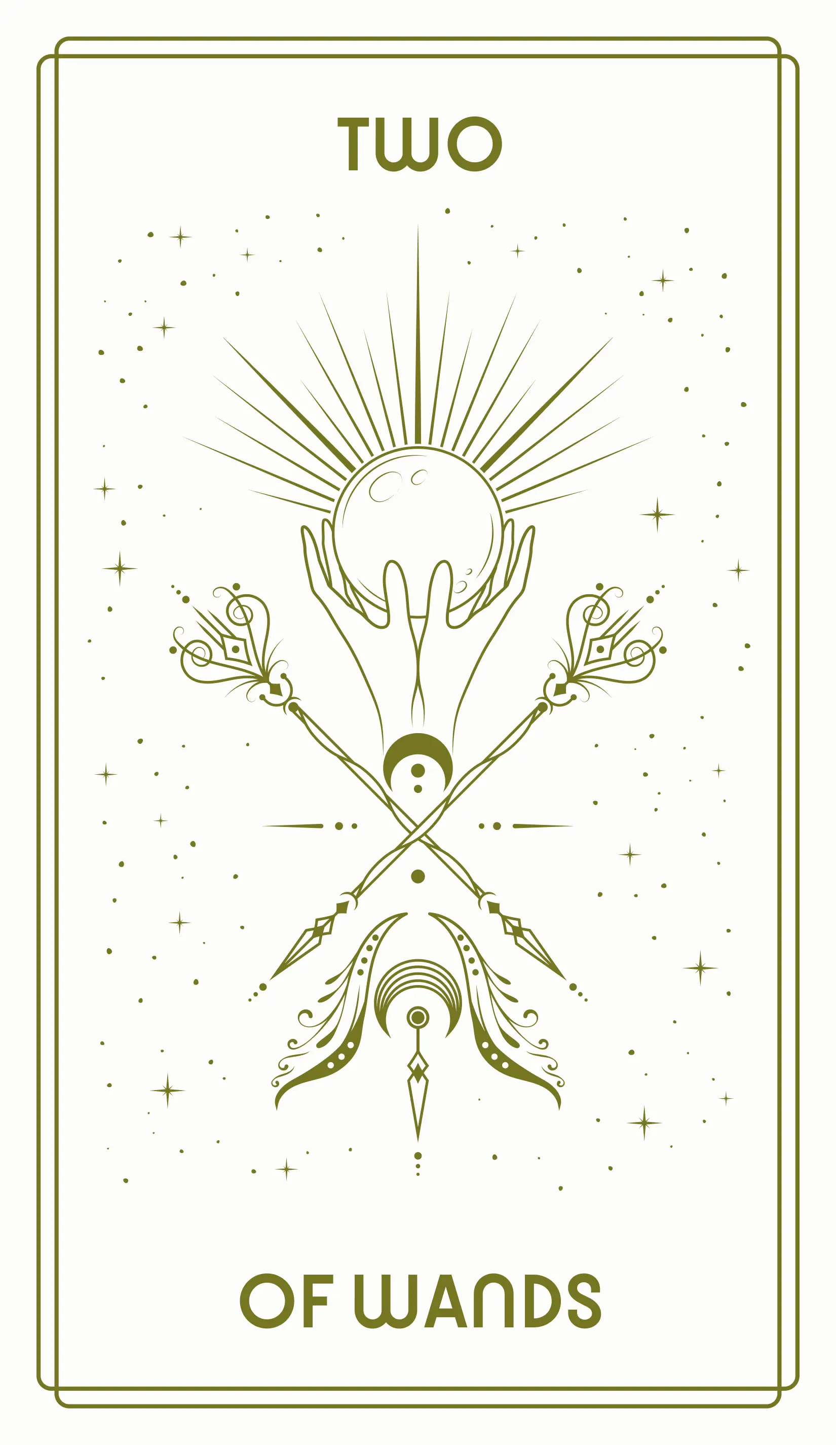 Two of Wands Tarot Card