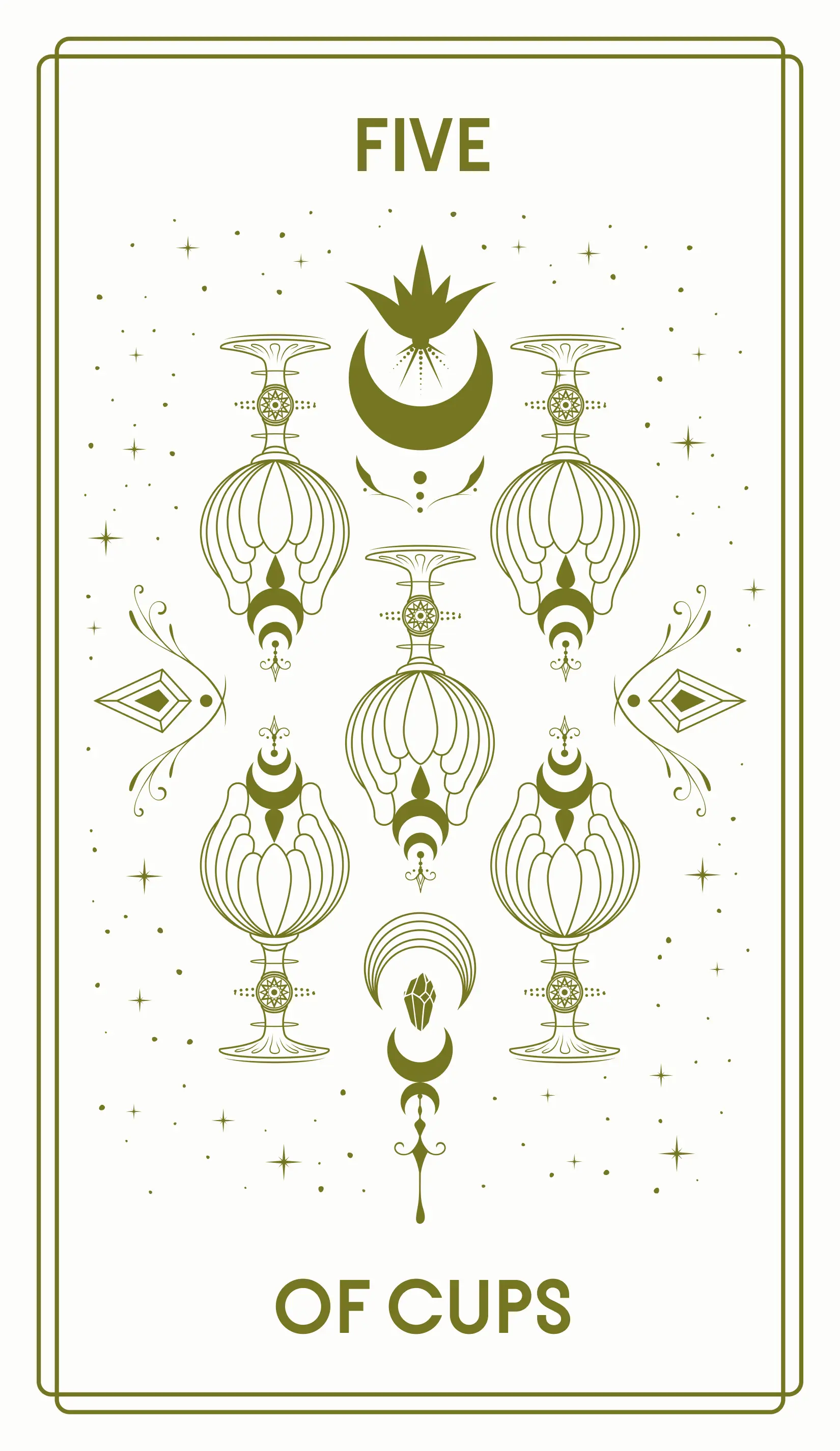 Five of Cups Tarot Card