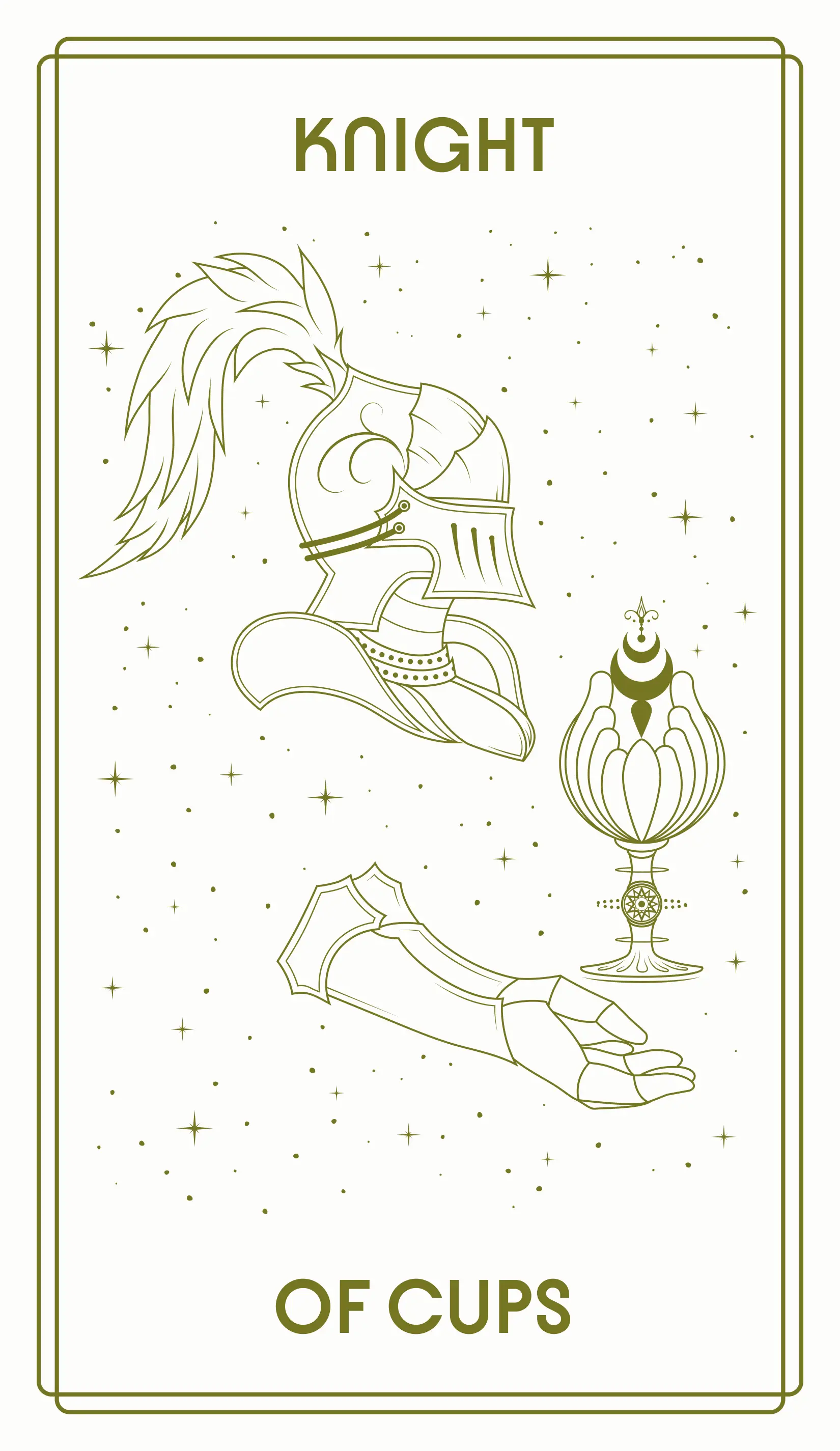 Knight of Cups Tarot Card