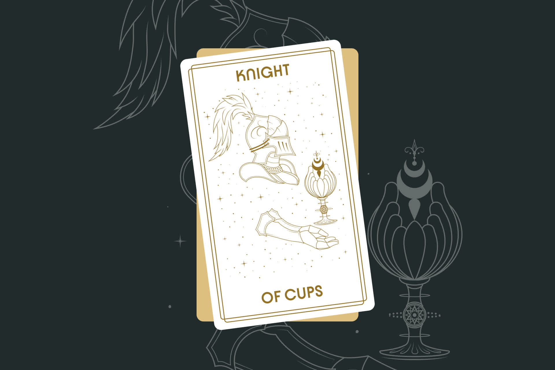 Knight of Cups Tarot Card: Upright, Reversed Meaning and Keywords