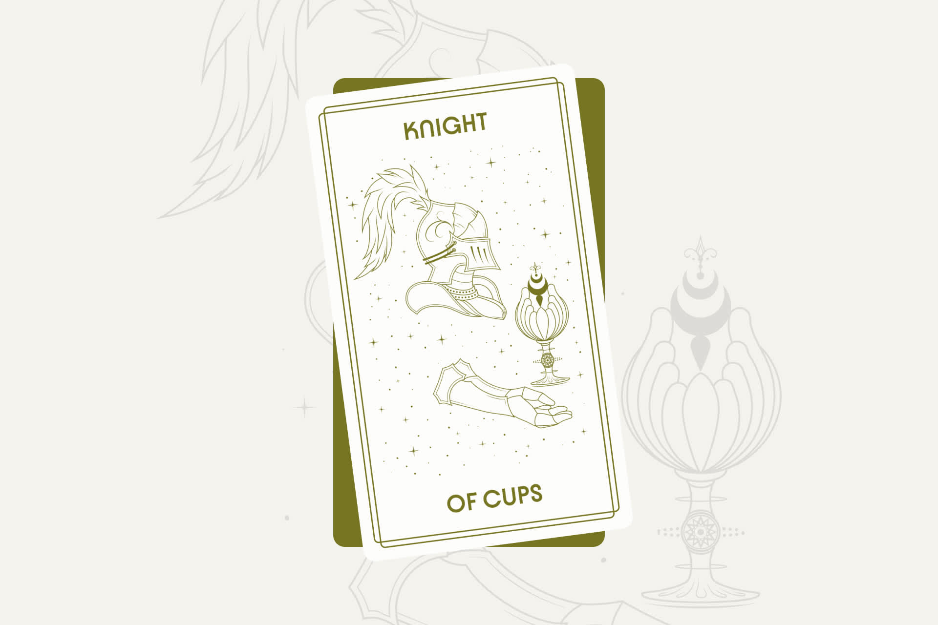 Knight of Cups Tarot Card