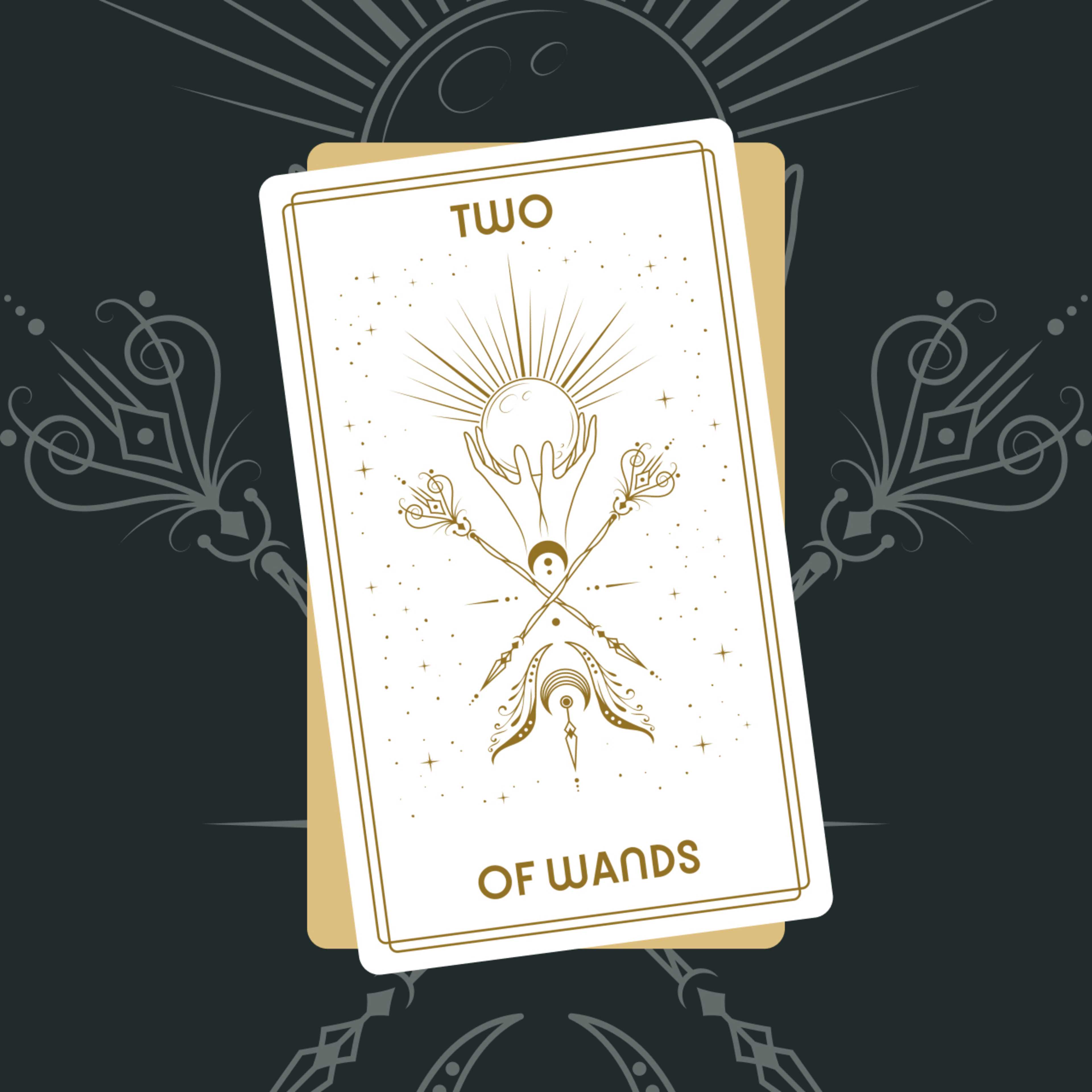 Two of Wands Tarot Card