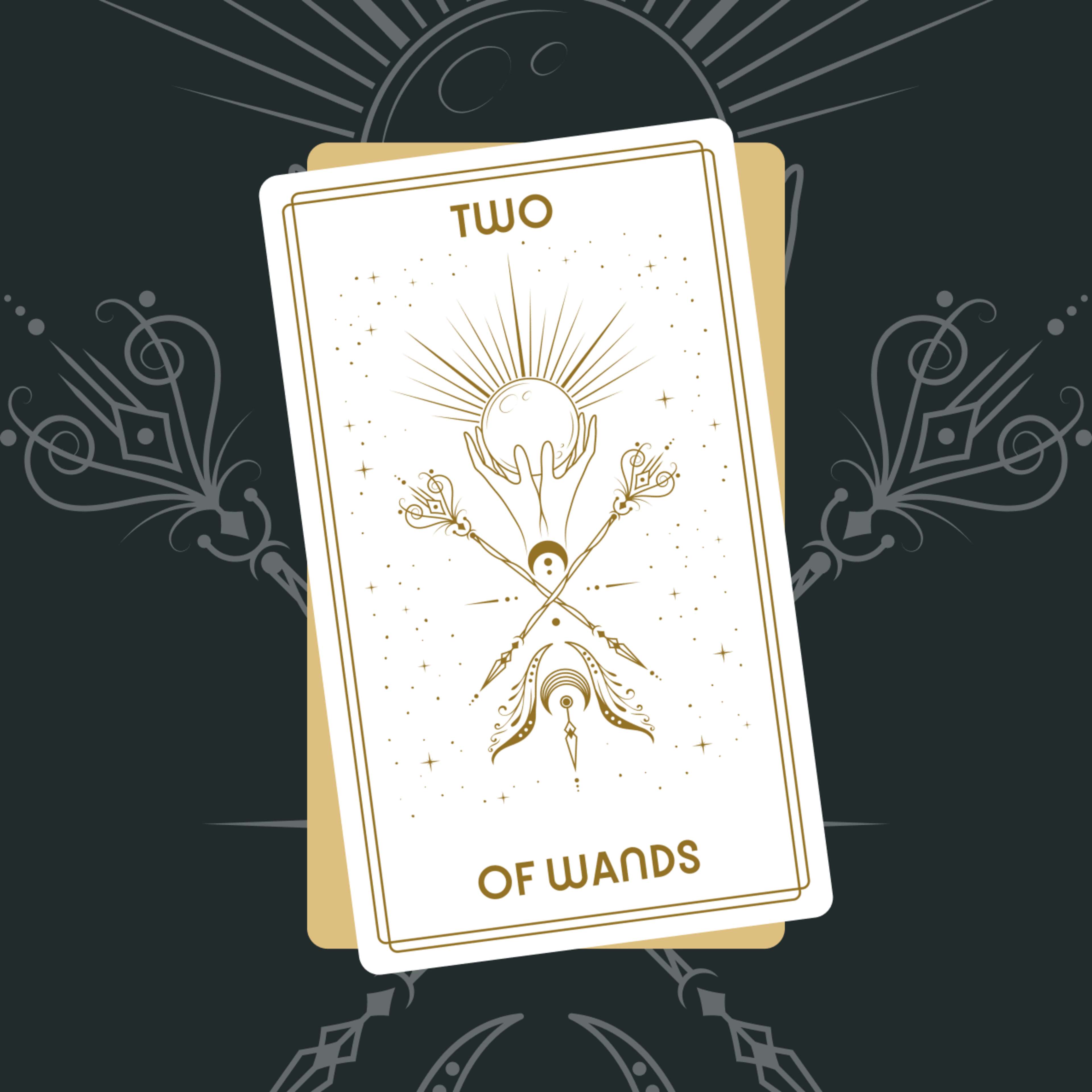 Two of Wands Tarot Card