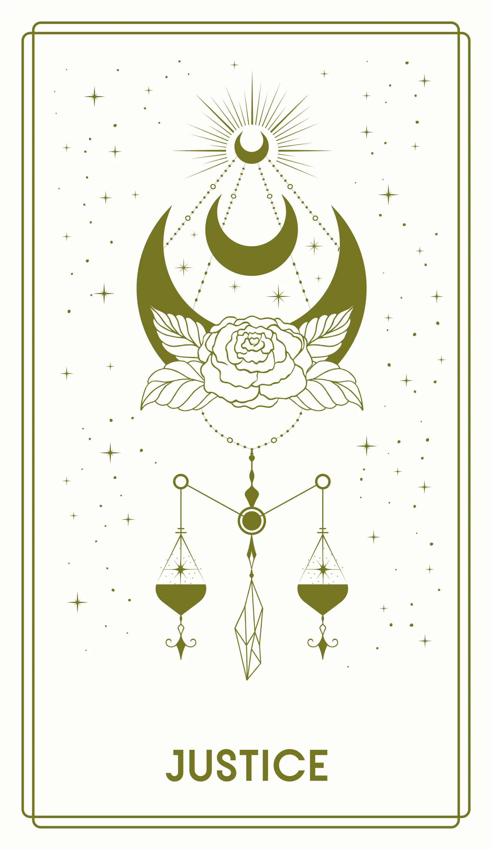 Justice Tarot Card