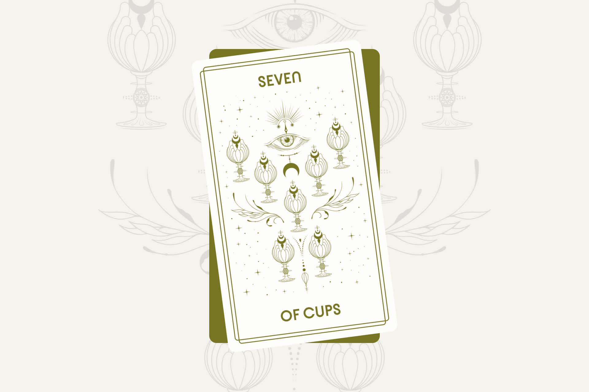 Seven of Cups Tarot Card