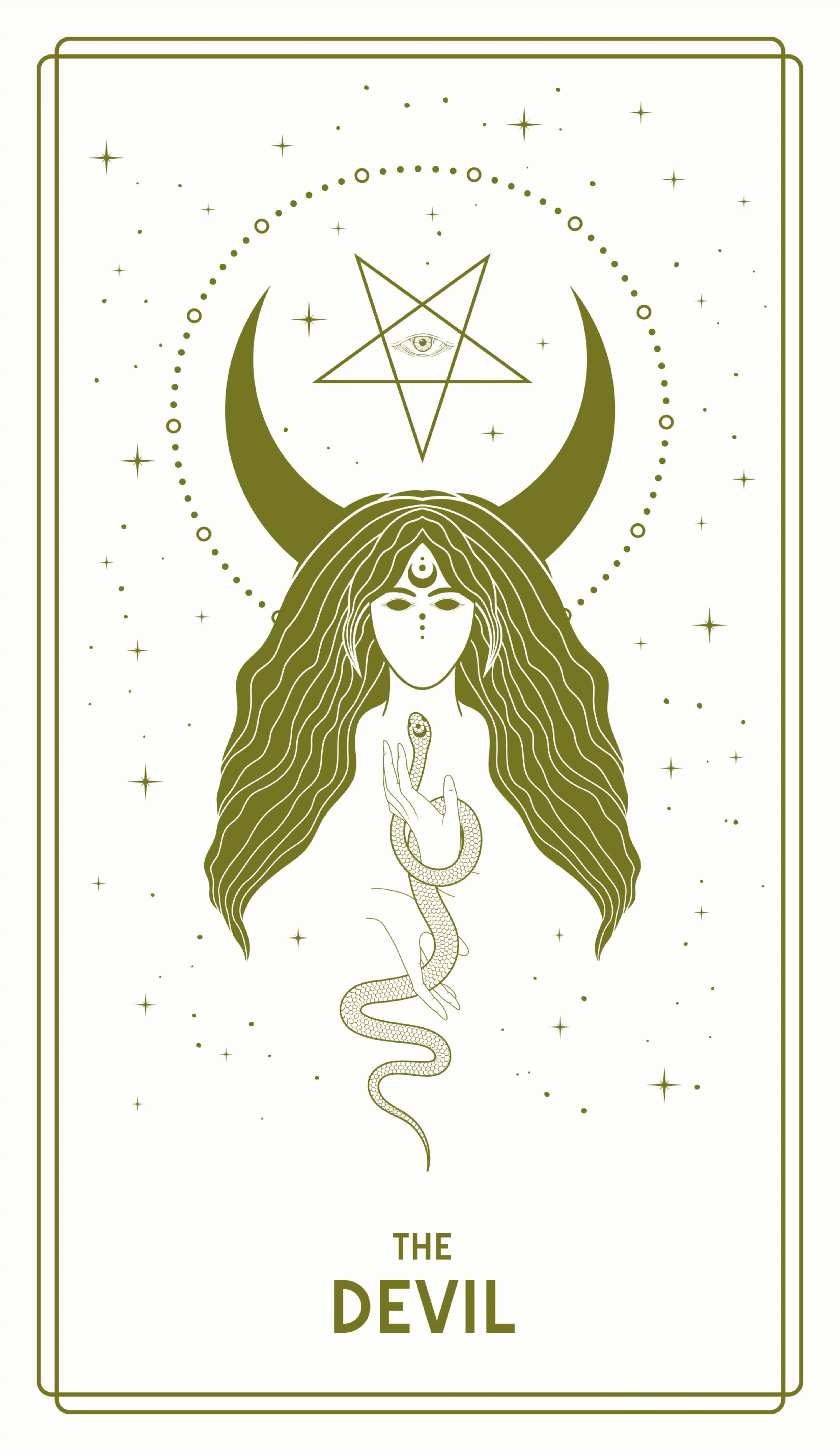 Tarot Cards The Devil The Devil Tarot Card Vintage 0 Poster Von tarot-cards-the-devil-the-devil-tarot-card-vintage-0-poster-von