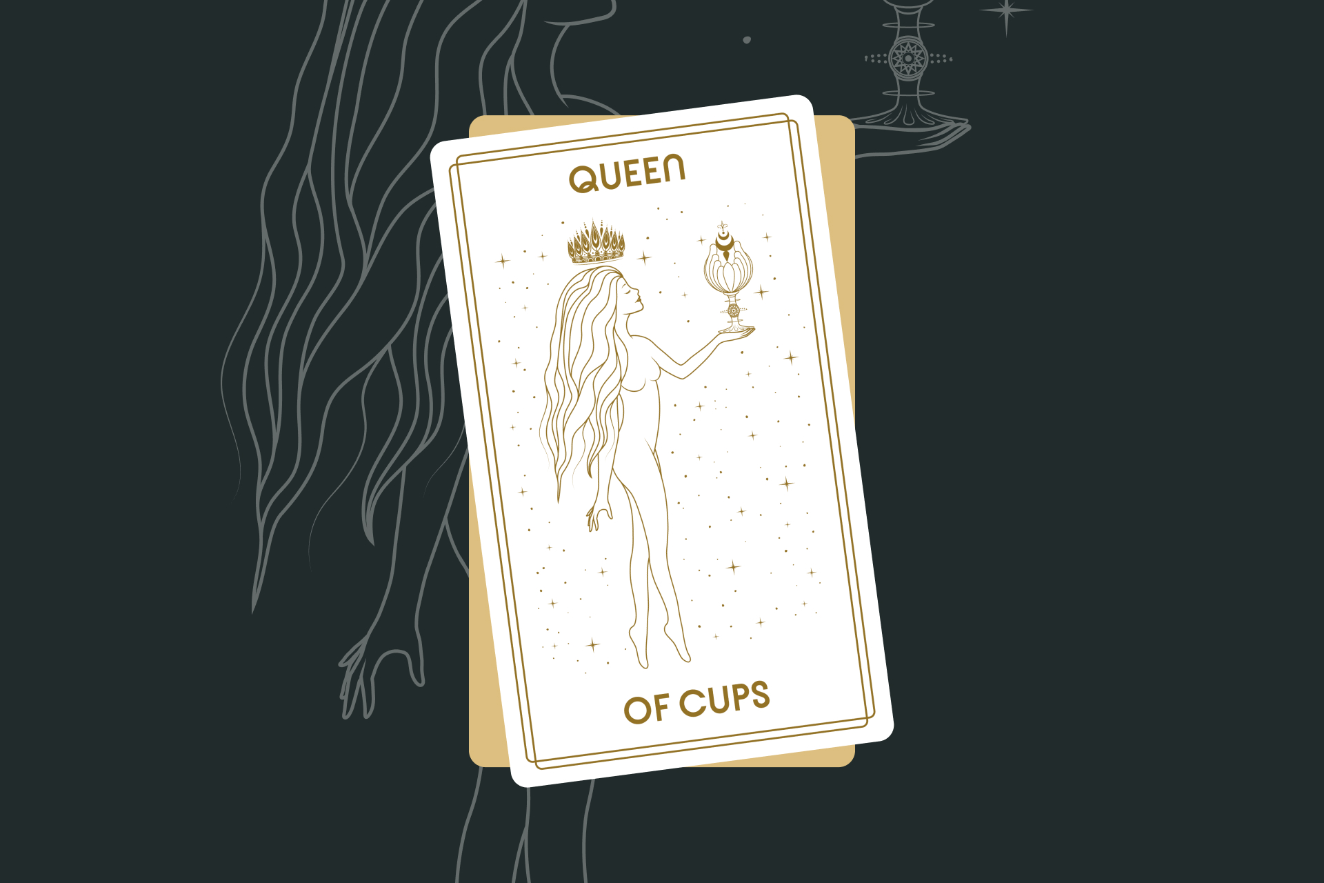 Queen Of Cups Tarot Card Meaning And Keywords