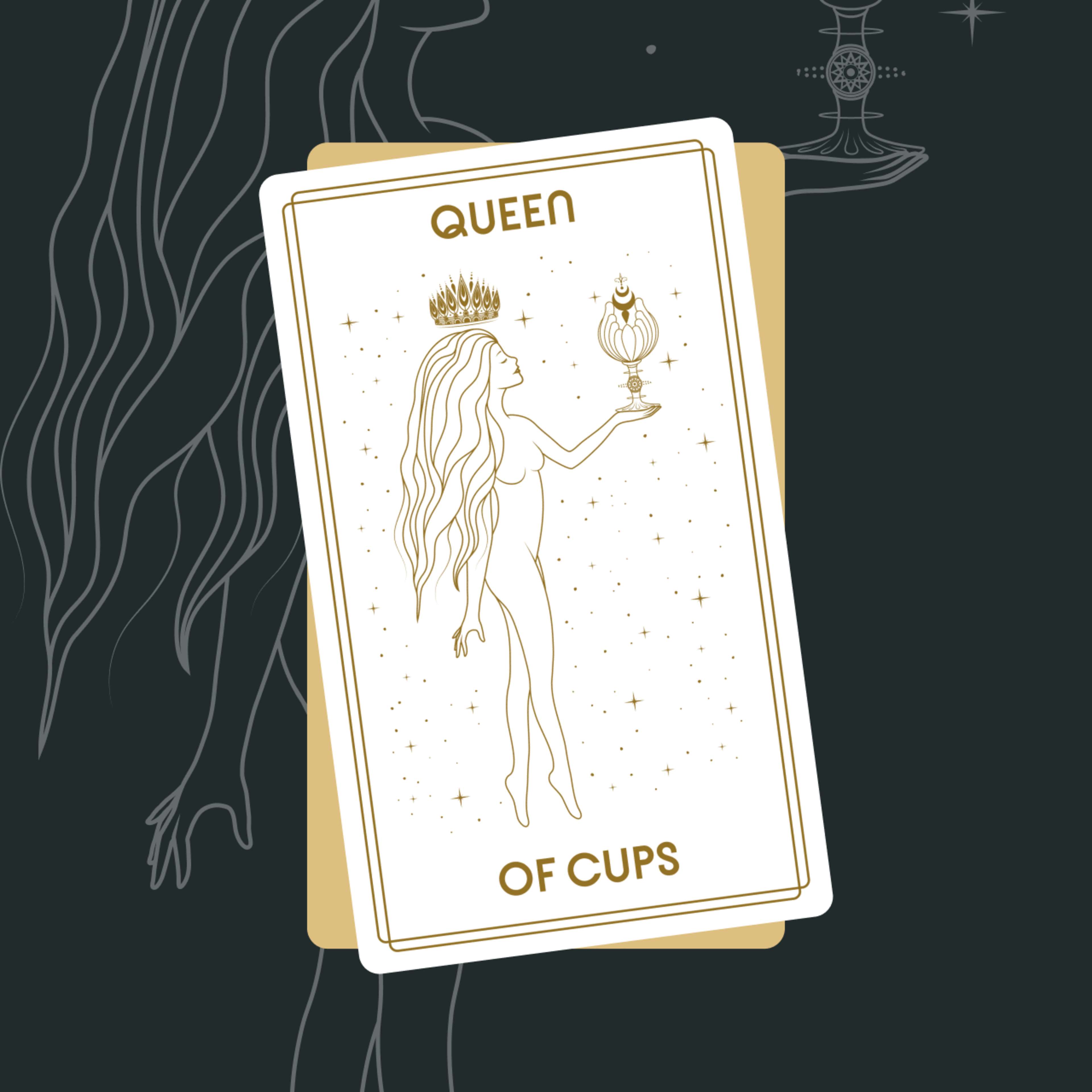 Queen of Cups Tarot Card