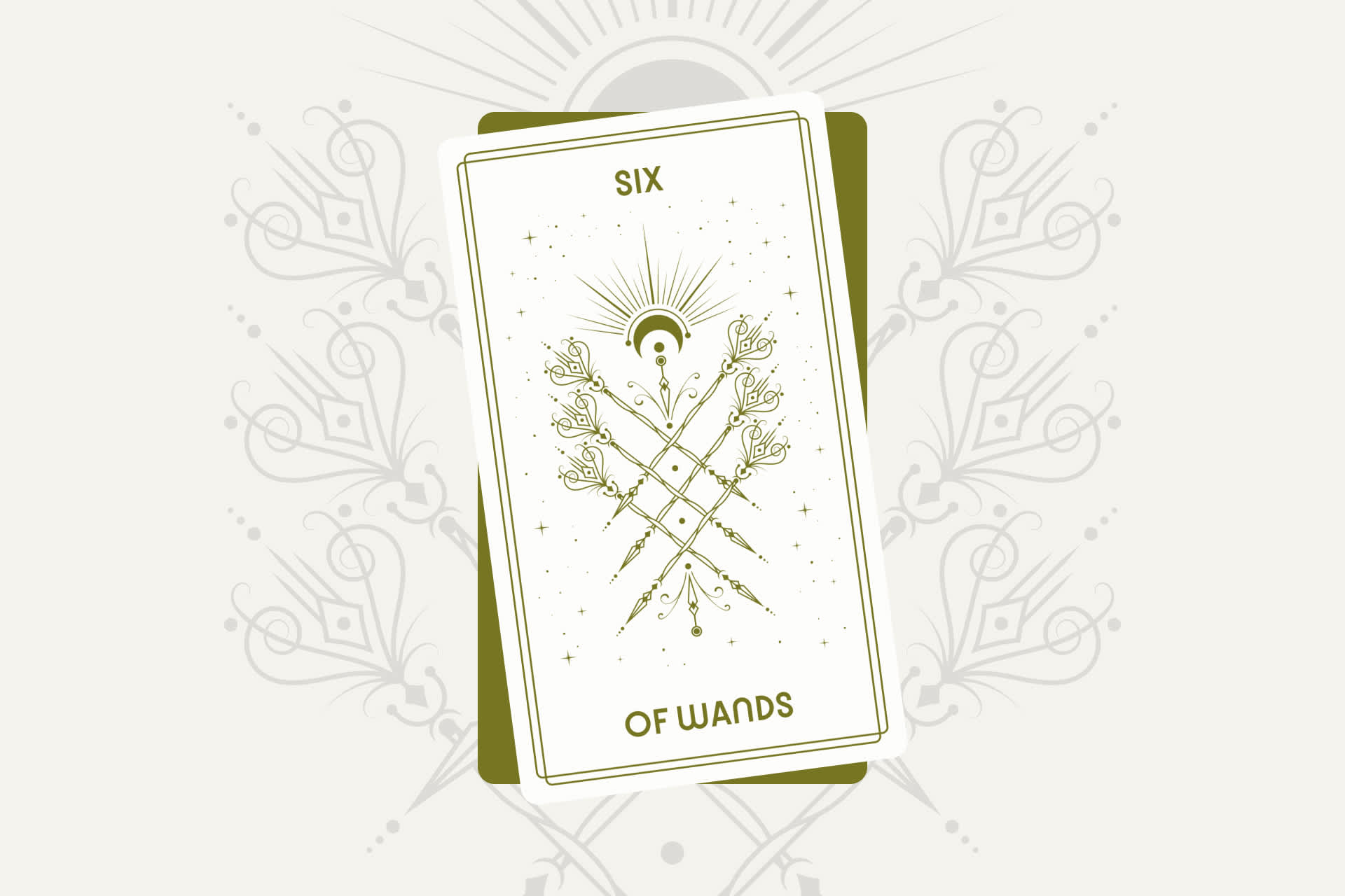 Six of Wands Tarot Card