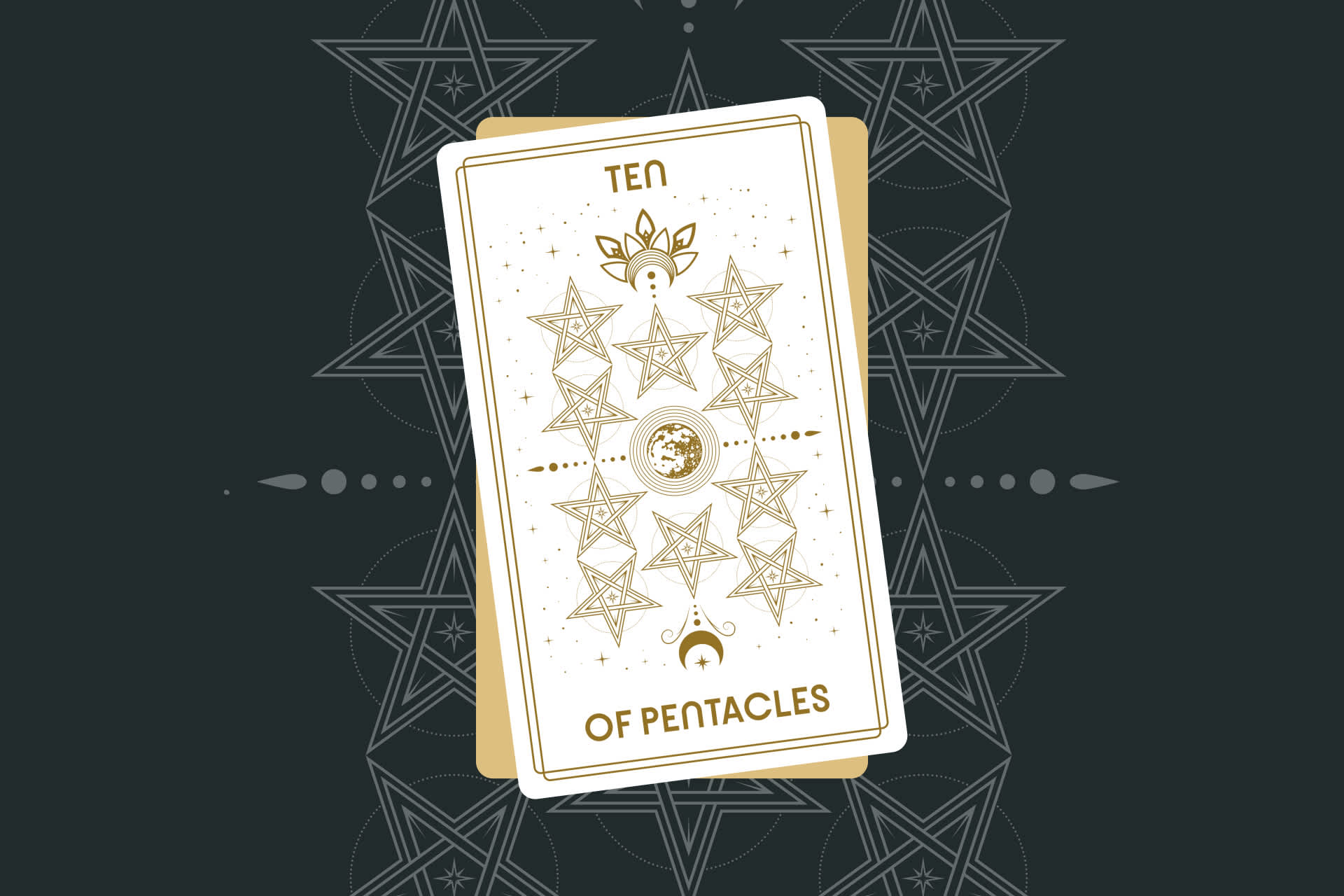 Ten of Pentacles Tarot Card
