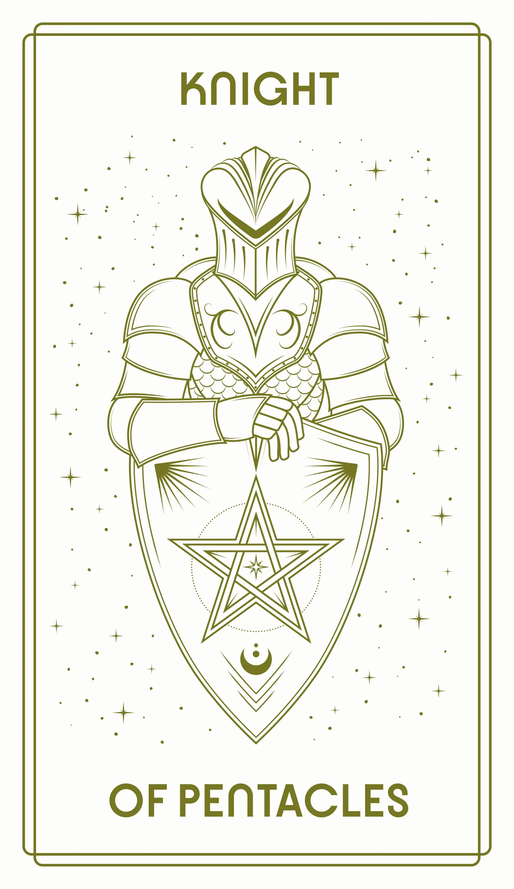 Knight of Pentacles Tarot Card