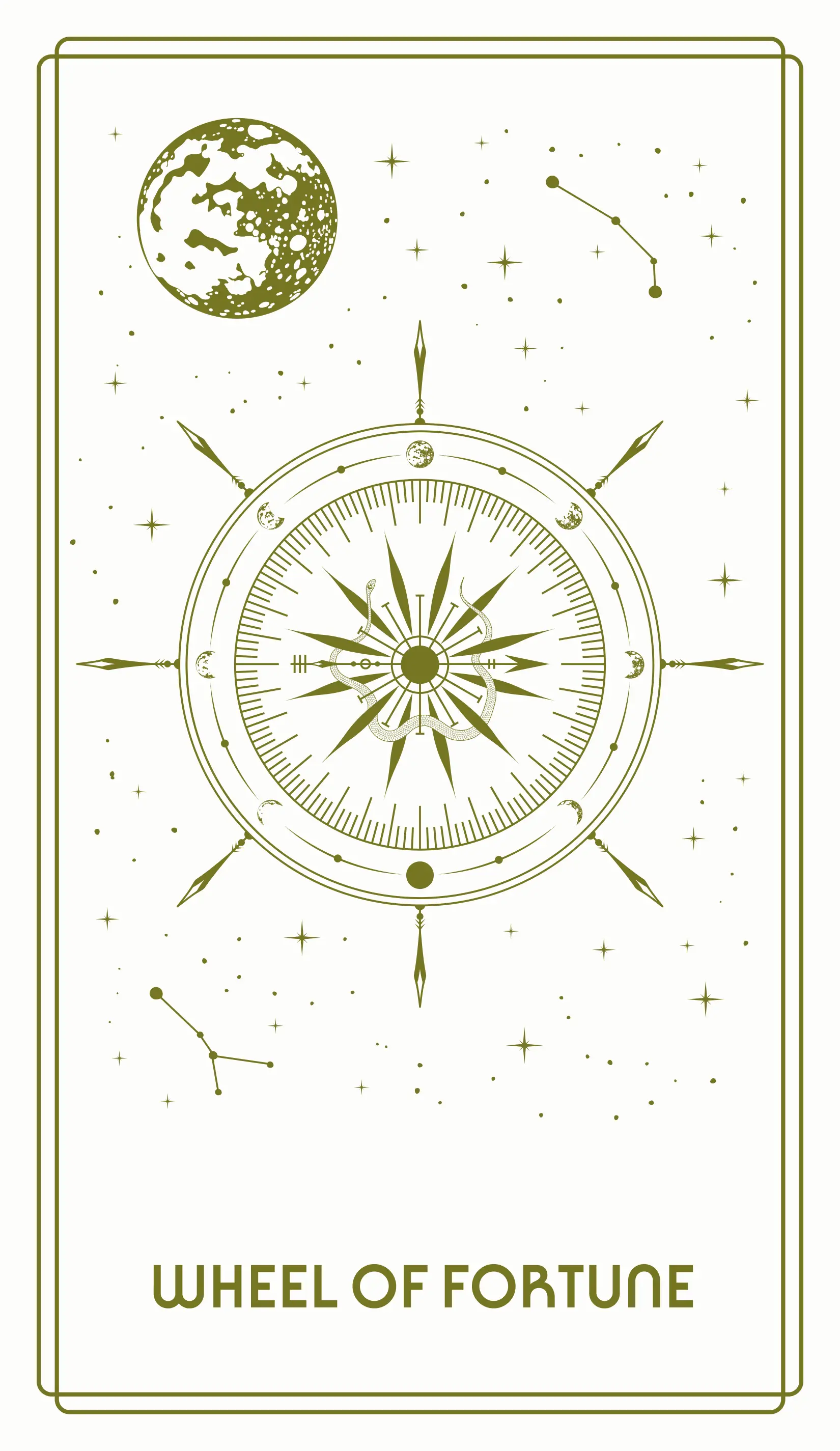 Wheel of Fortune Tarot Card