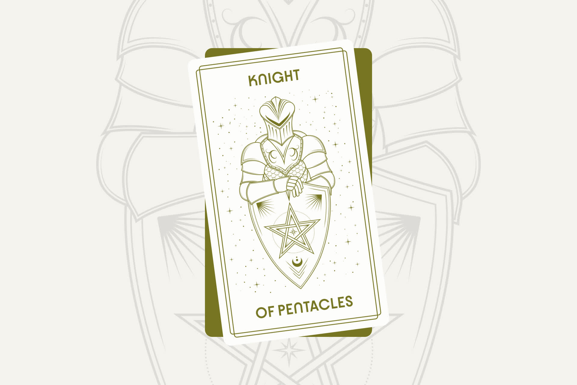 Knight of Pentacles Tarot Card