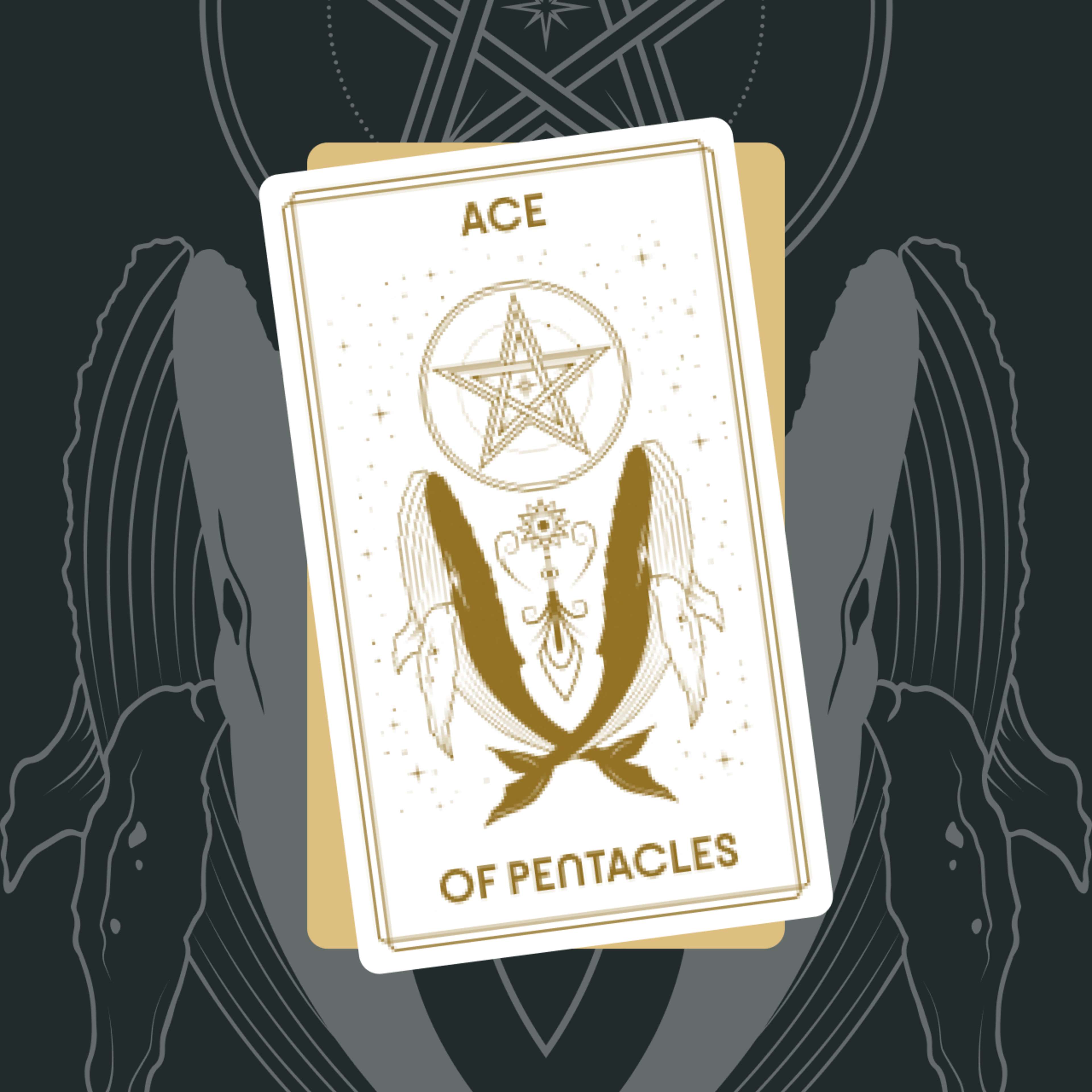 Ace of Pentacles Tarot Card