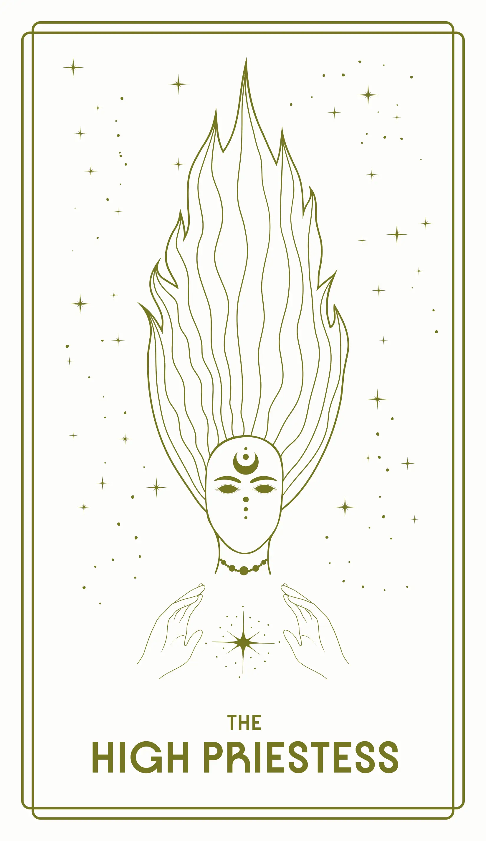 The High Priestess Tarot Card