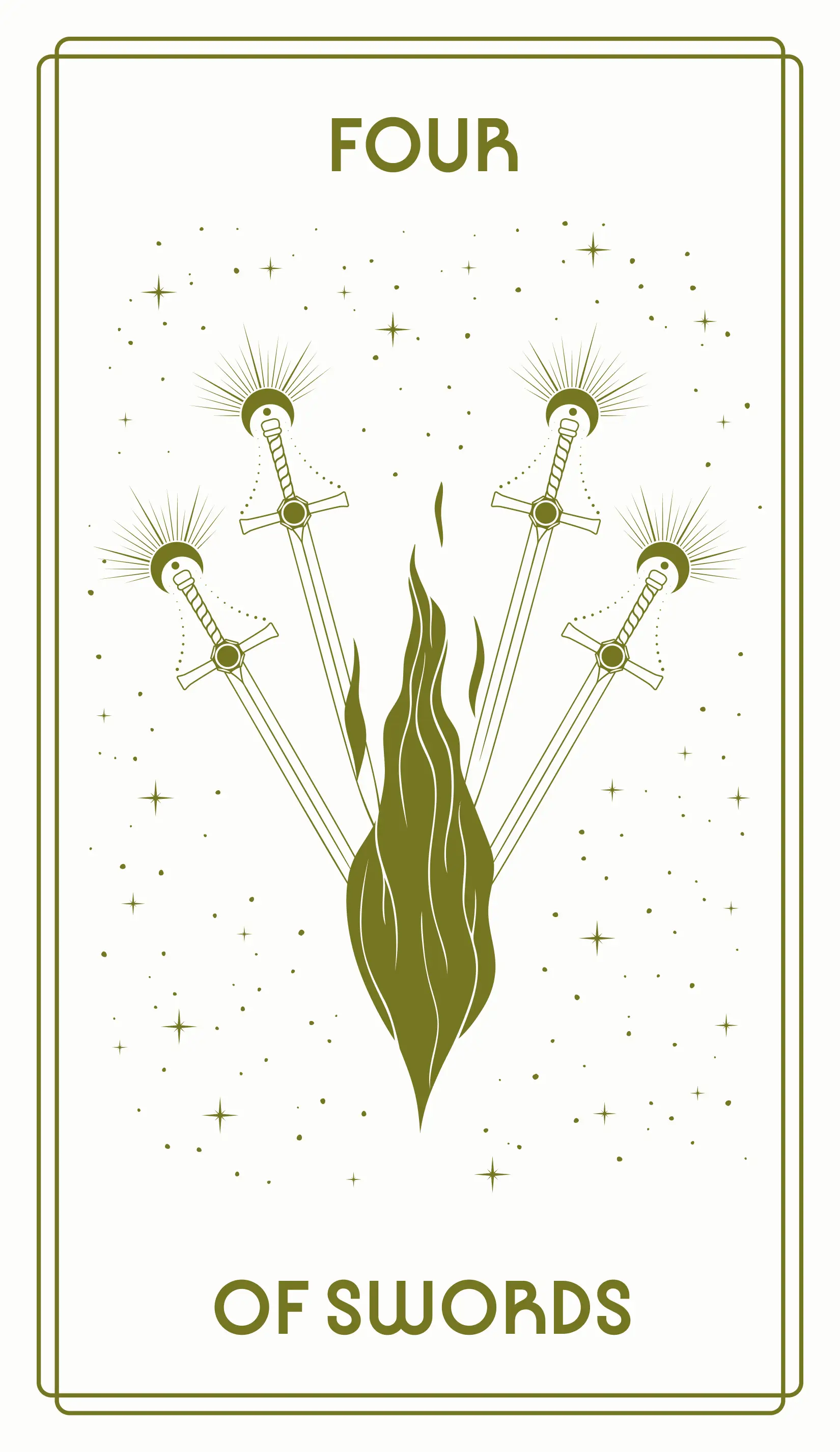 Four of Swords Tarot Card