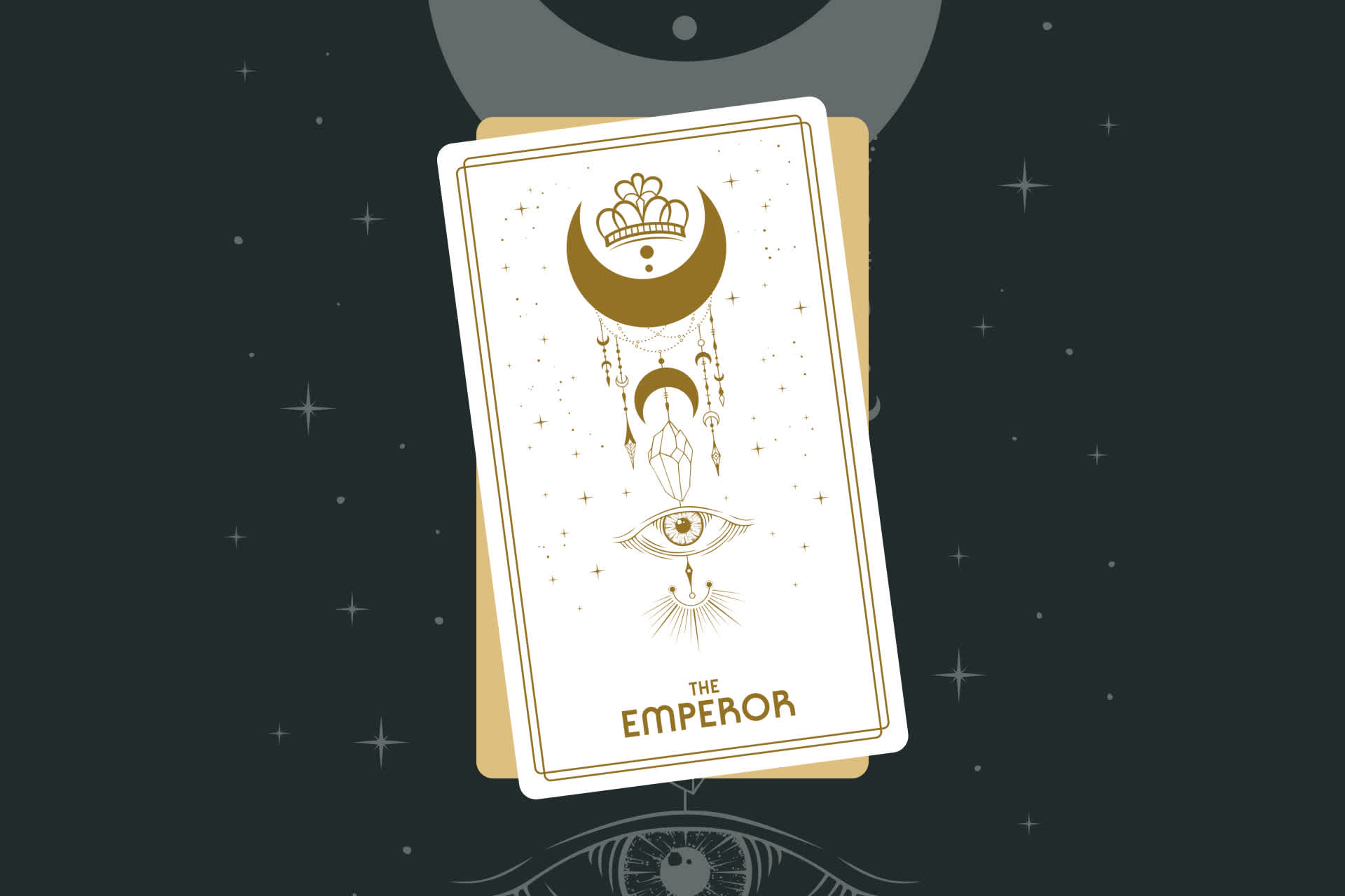The Emperor Tarot Card (Major Arcana #4)