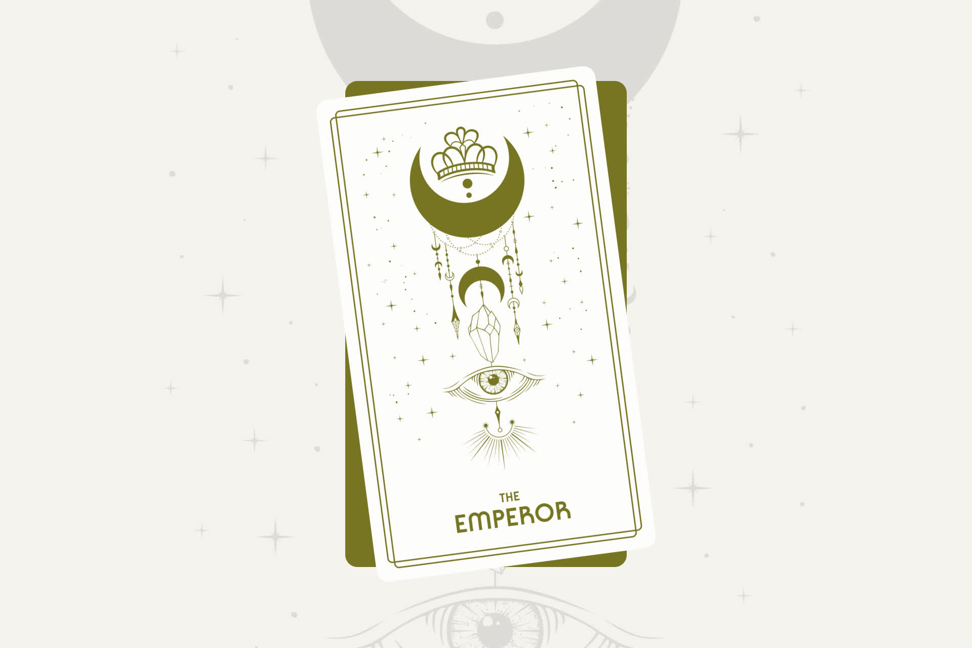 The Emperor Tarot Card (Major Arcana #4)