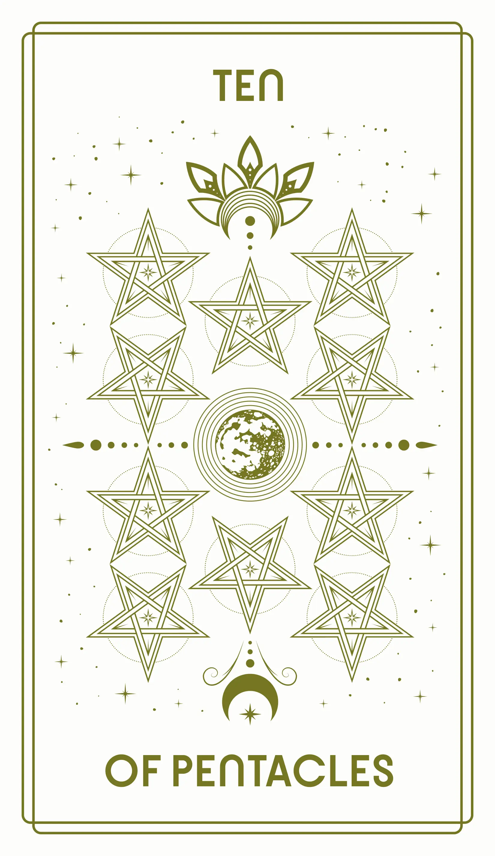 Ten of Pentacles Tarot Card