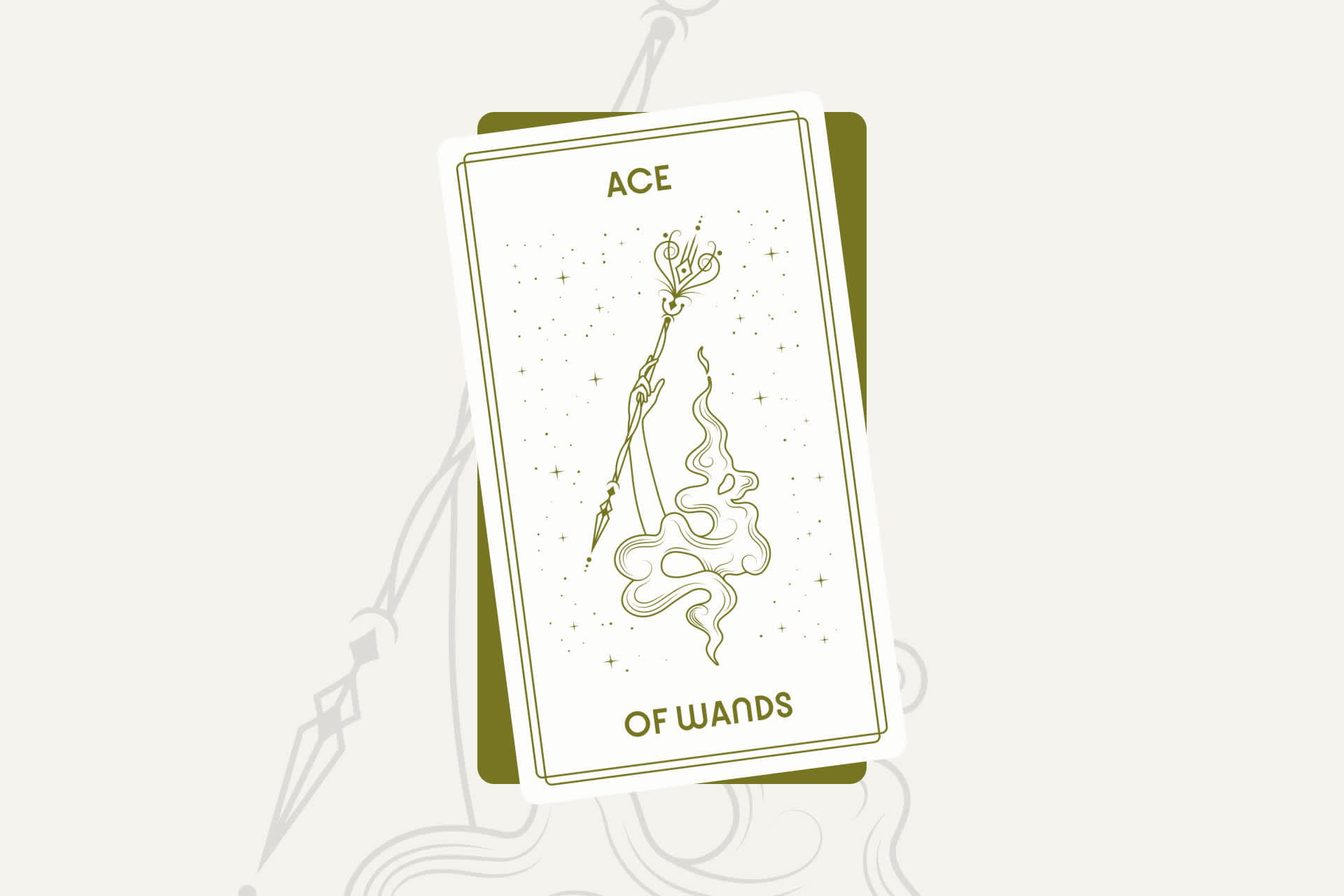 Ace of Wands Tarot Card