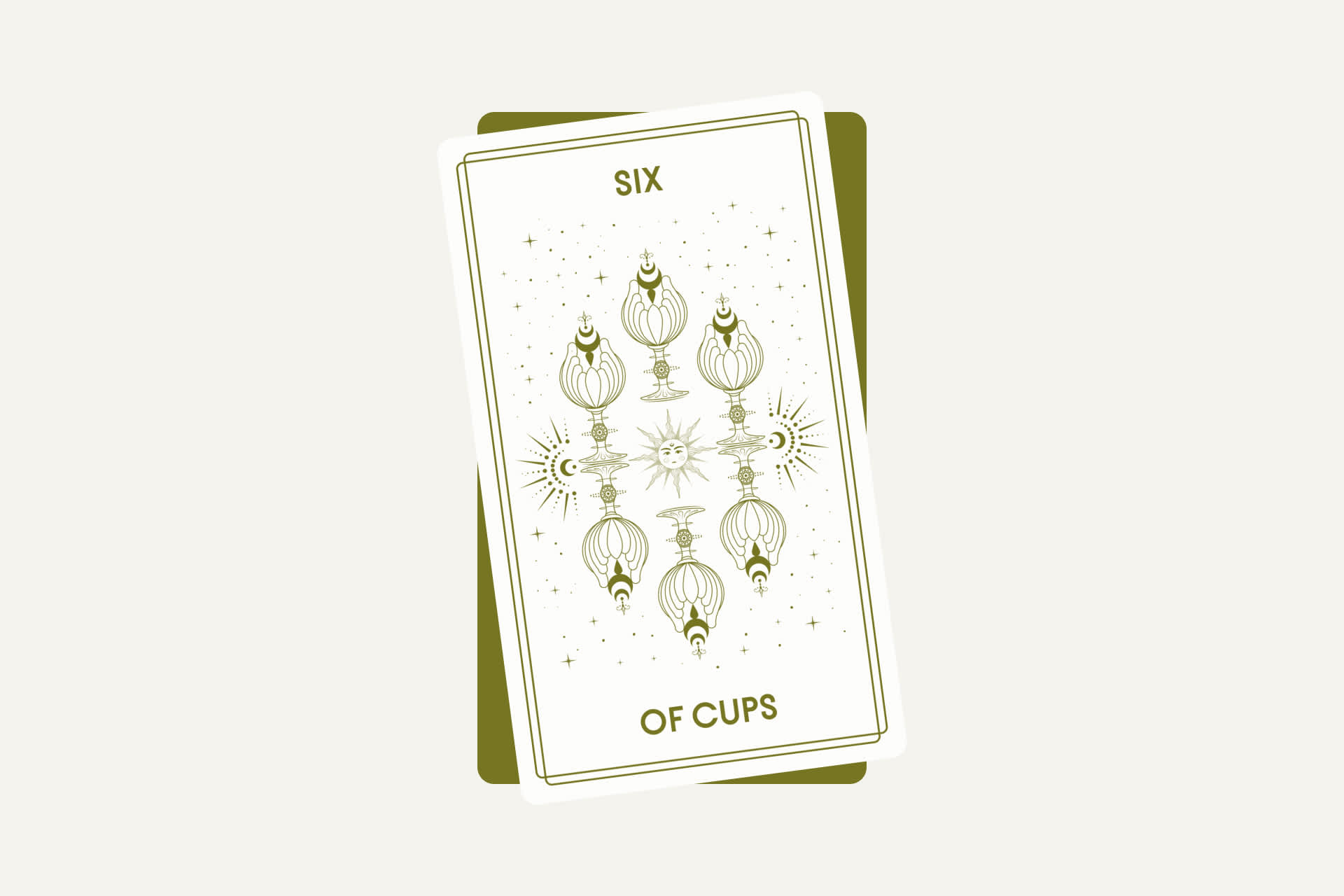 Six of Cups Tarot Card