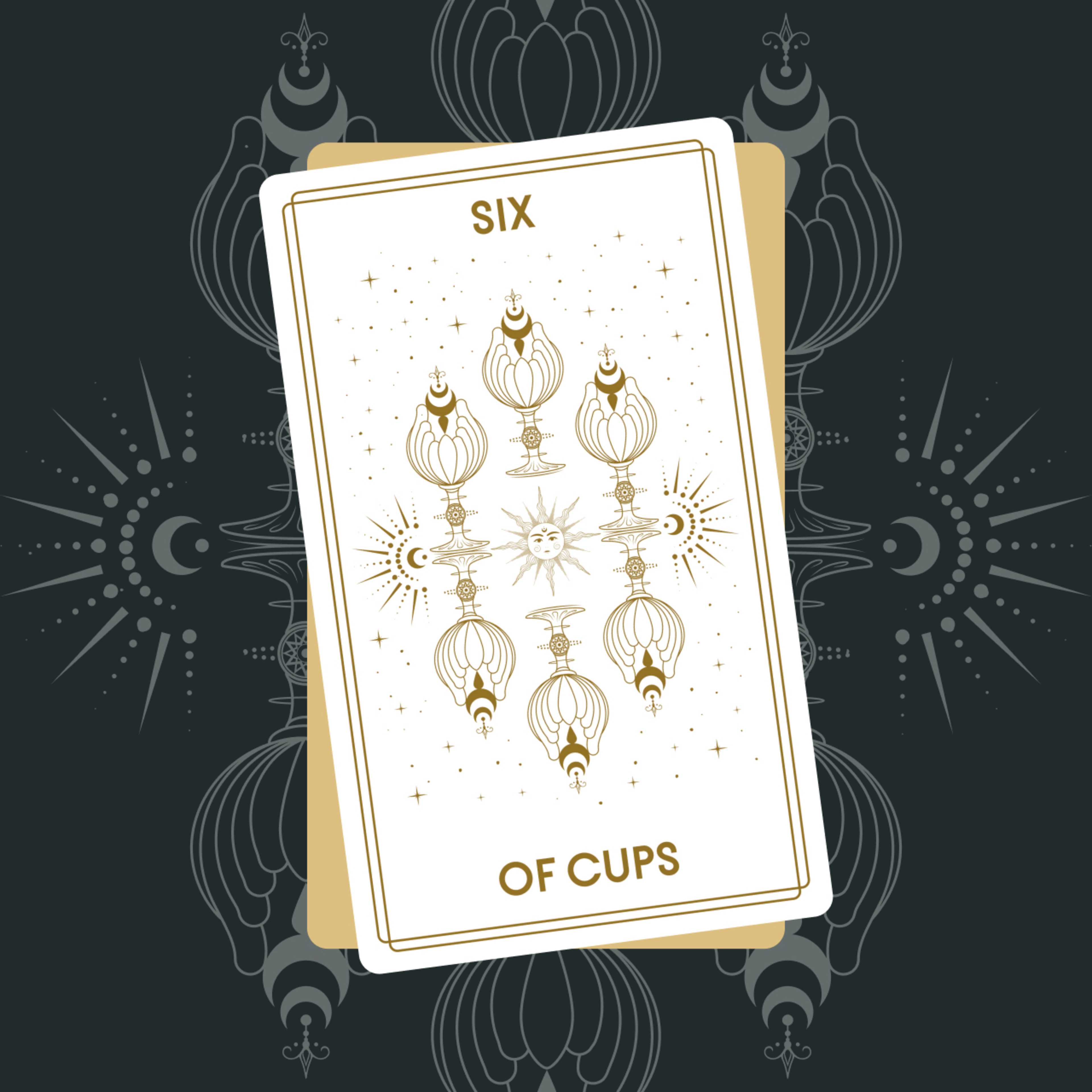 Six of Cups Tarot Card