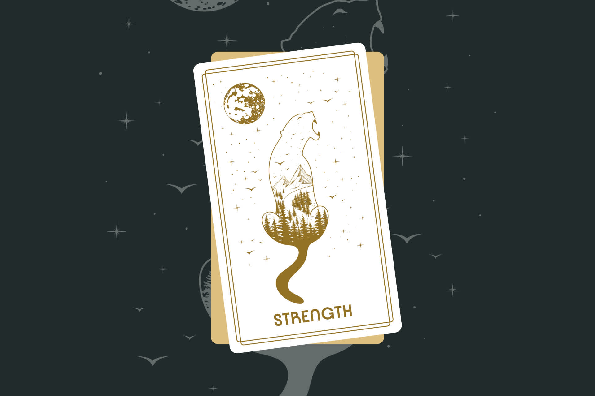 Strength Tarot Card (Major Arcana #8)