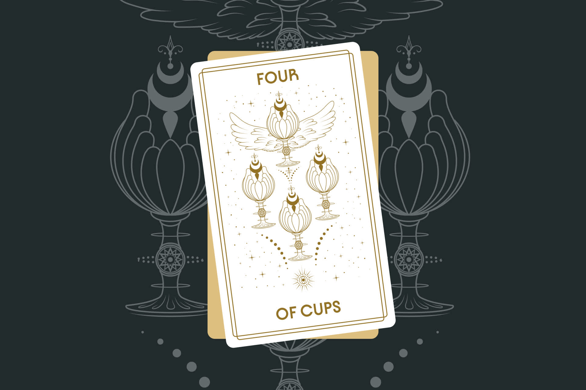 Four of Cups Tarot Card