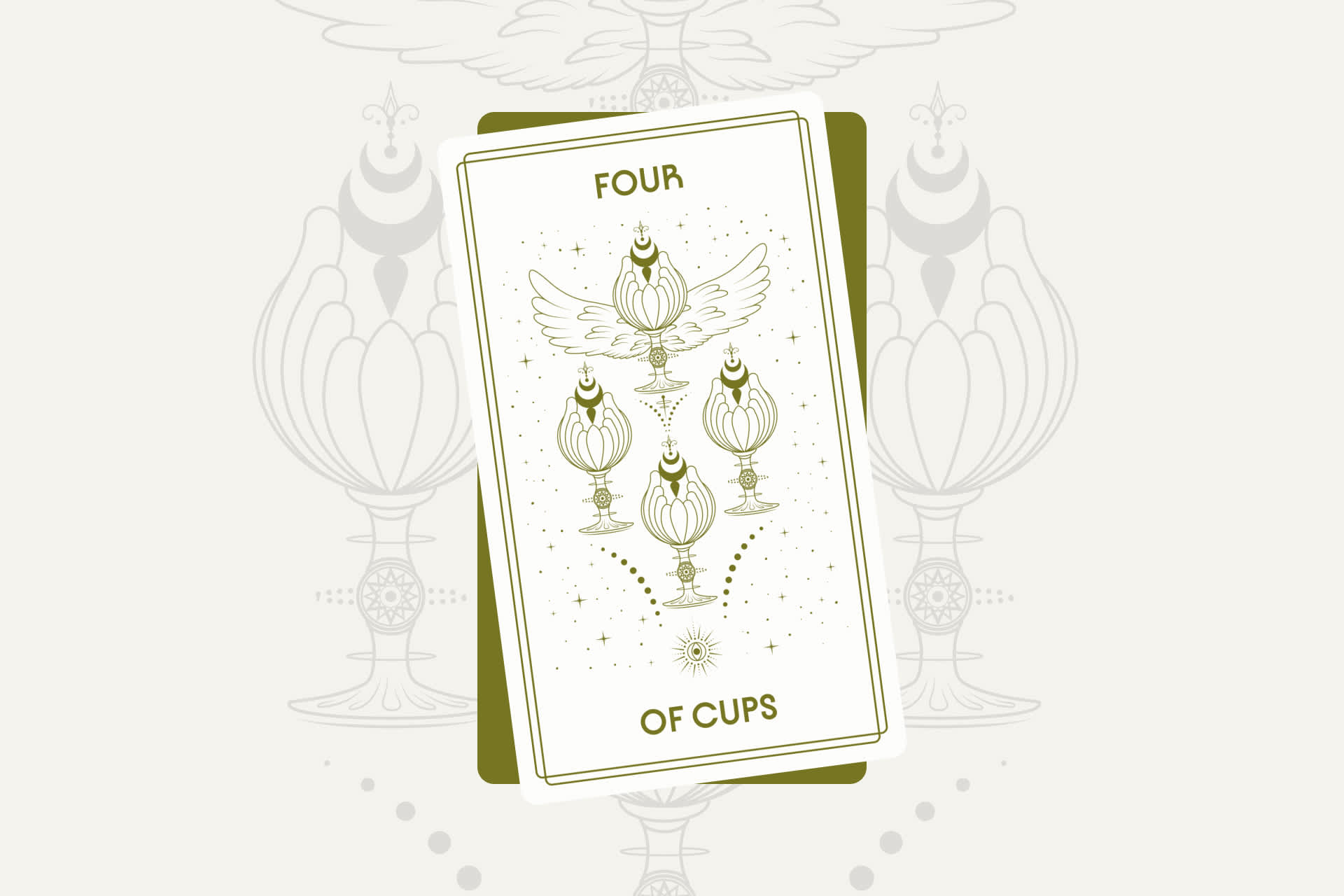 Four of Cups Tarot Card