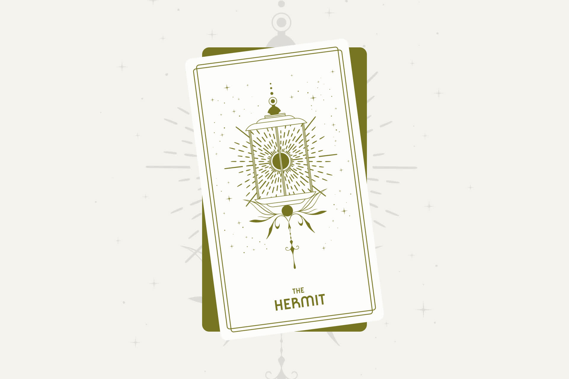 The Hermit Tarot Card (Major Arcana #9)