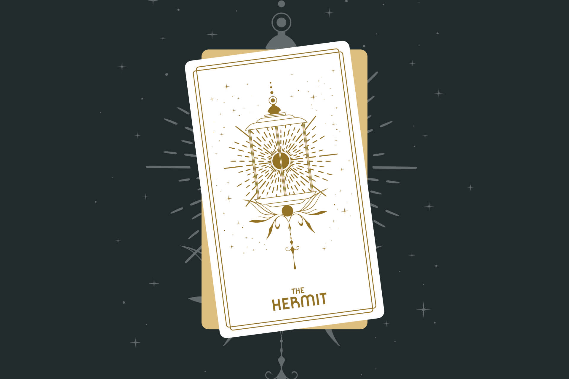 The Hermit Tarot Card (Major Arcana #9)