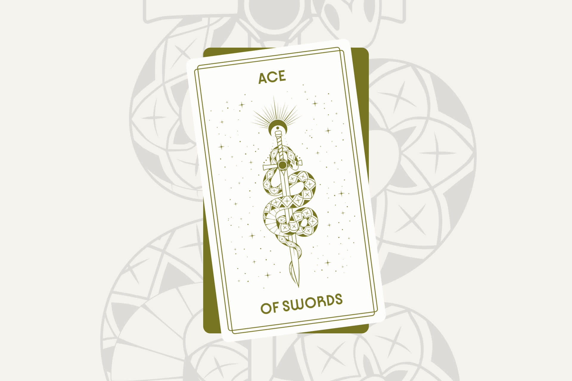 Ace of Swords Tarot Card