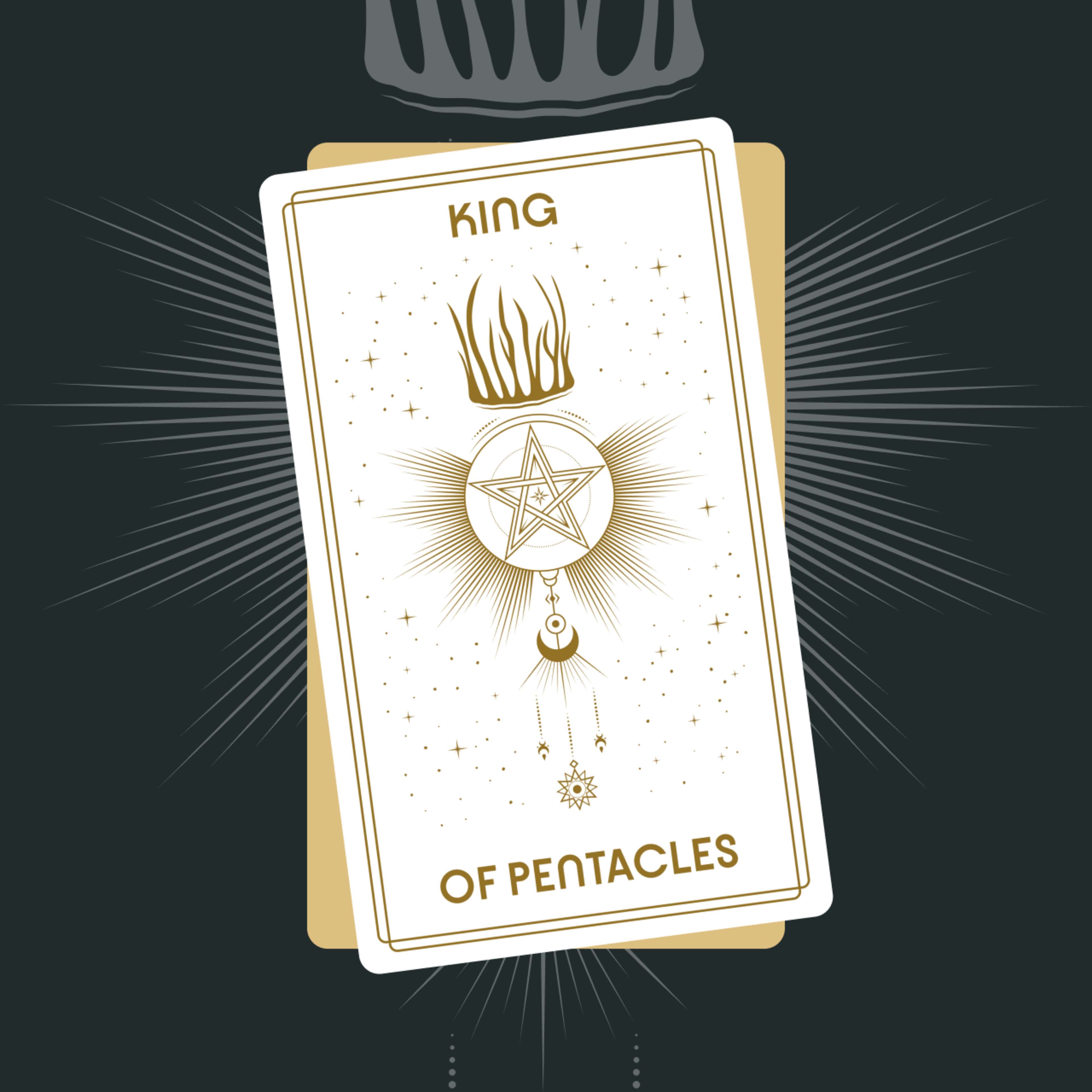 King of Pentacles Tarot Card