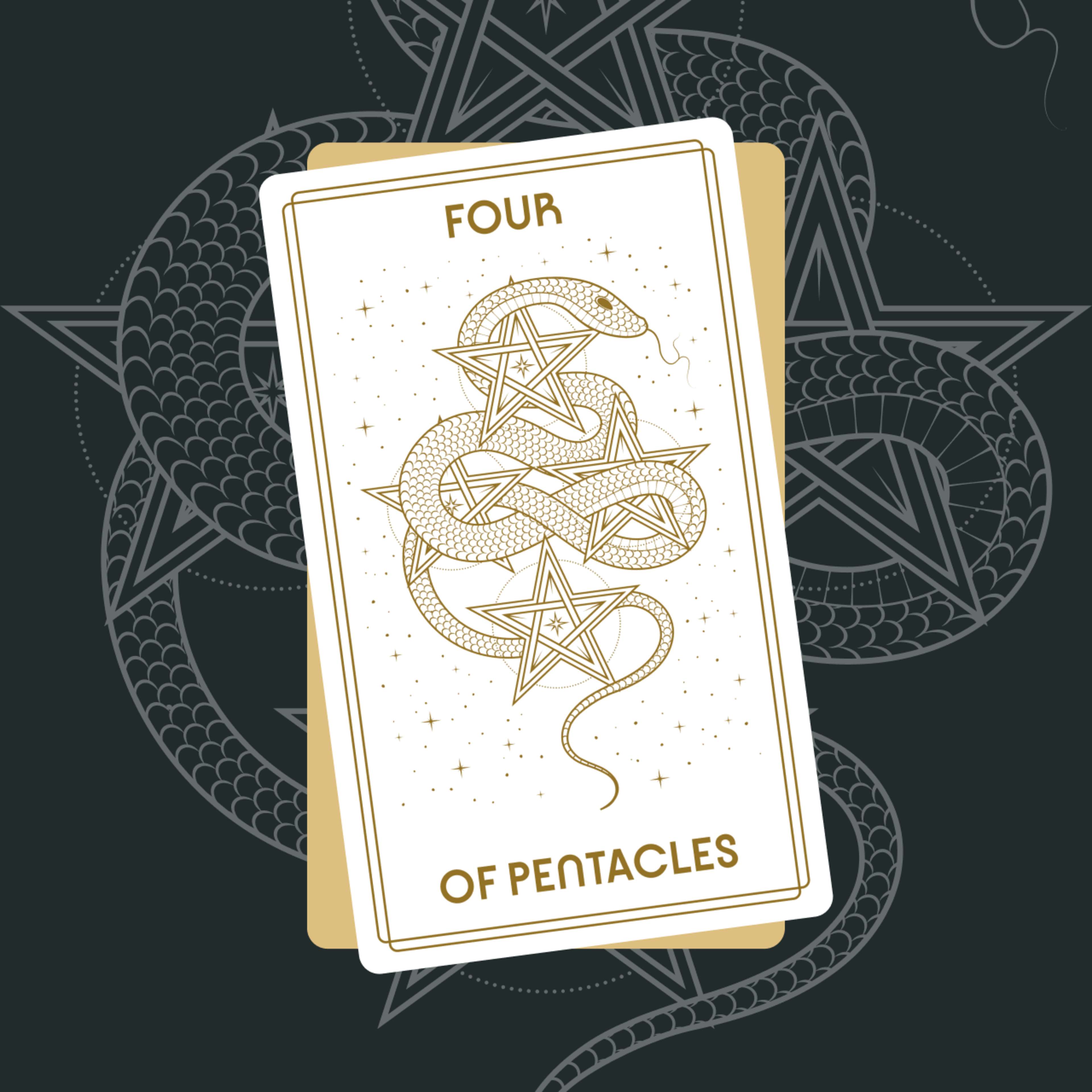 Four of Pentacles Tarot Card