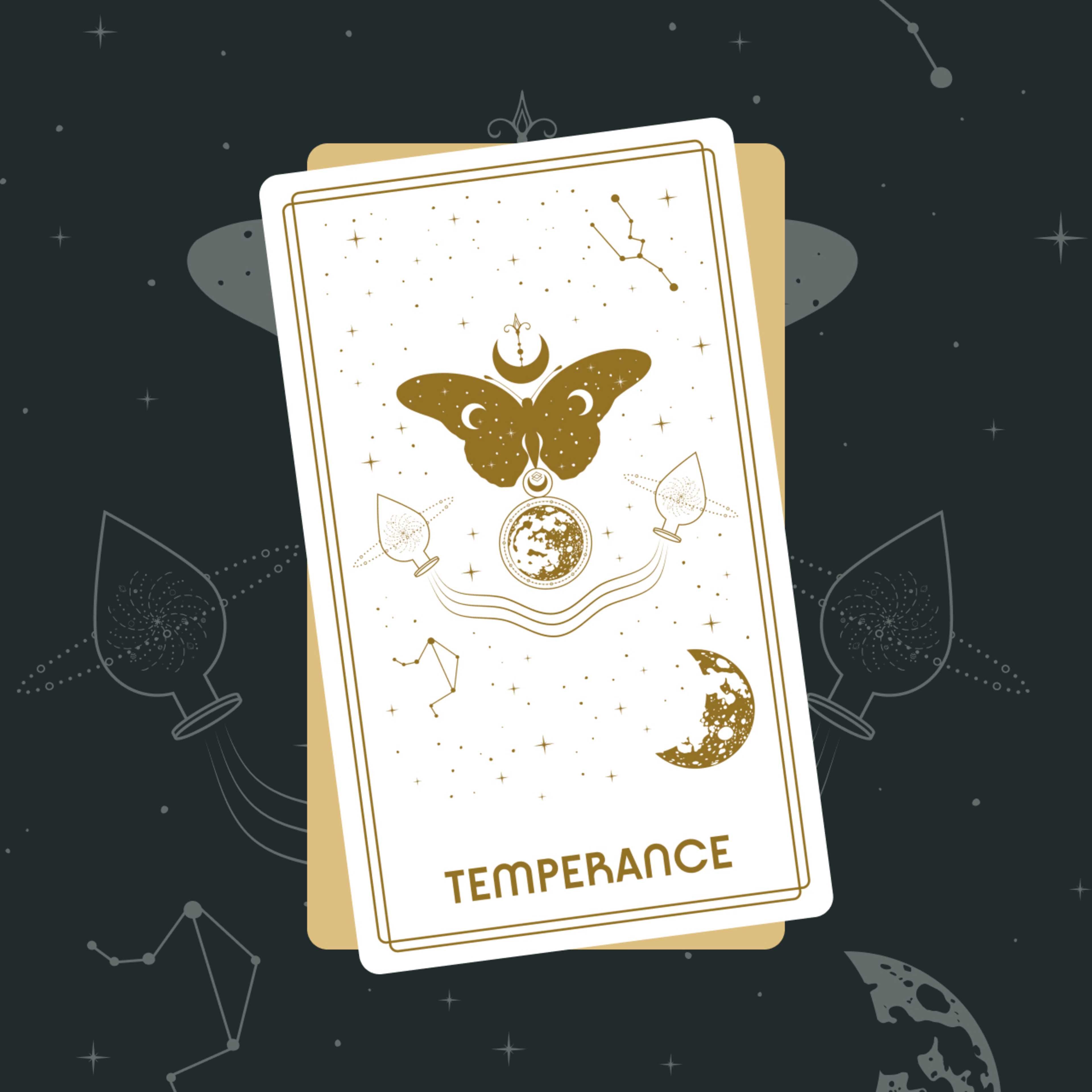 Temperance Tarot Card (Major Arcana #14)