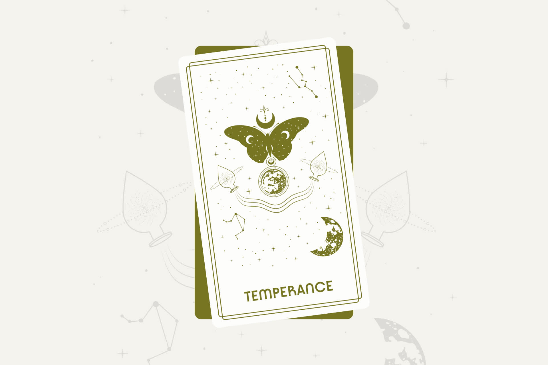 Temperance Tarot Card (Major Arcana #14)