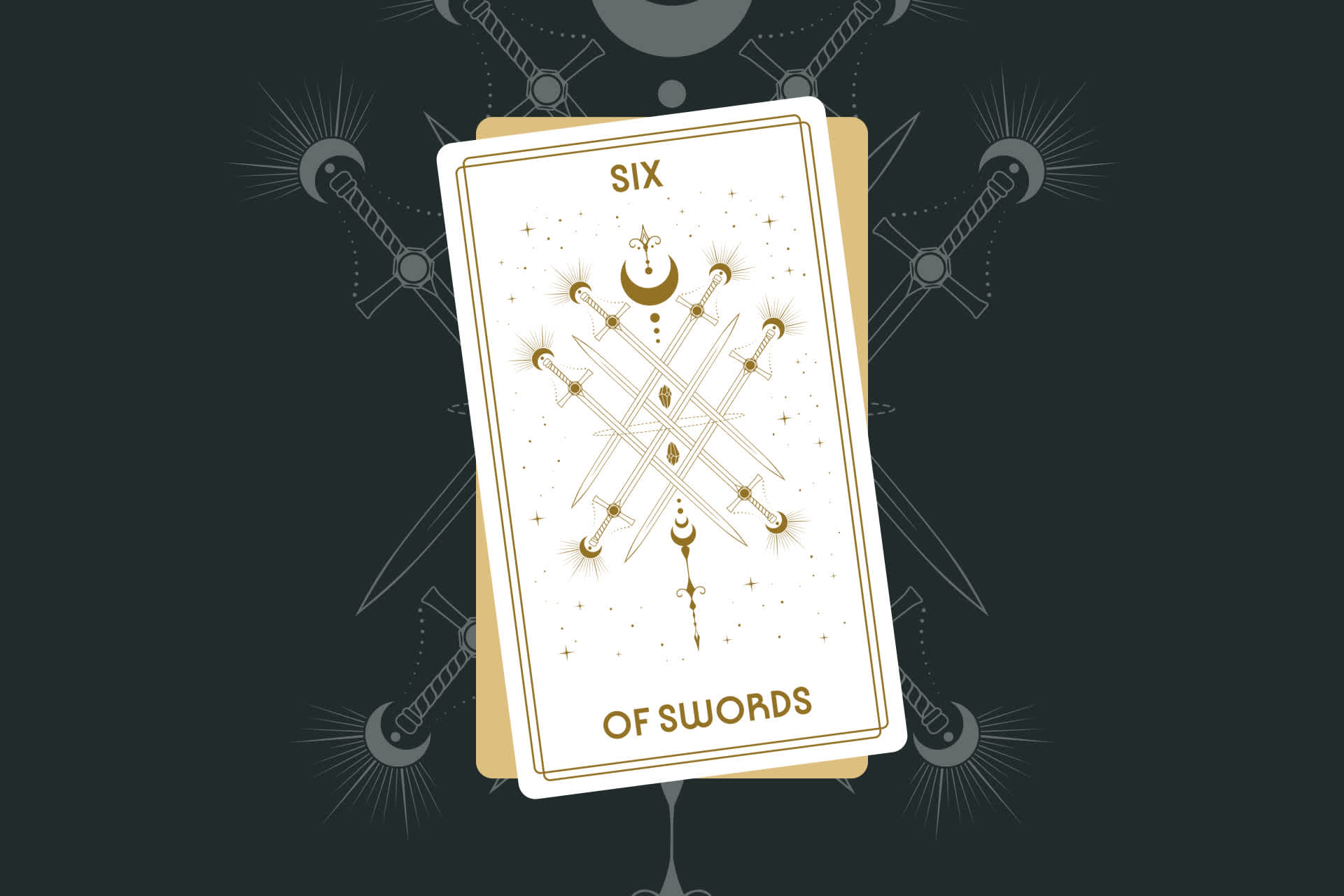 Six of Swords Tarot Card