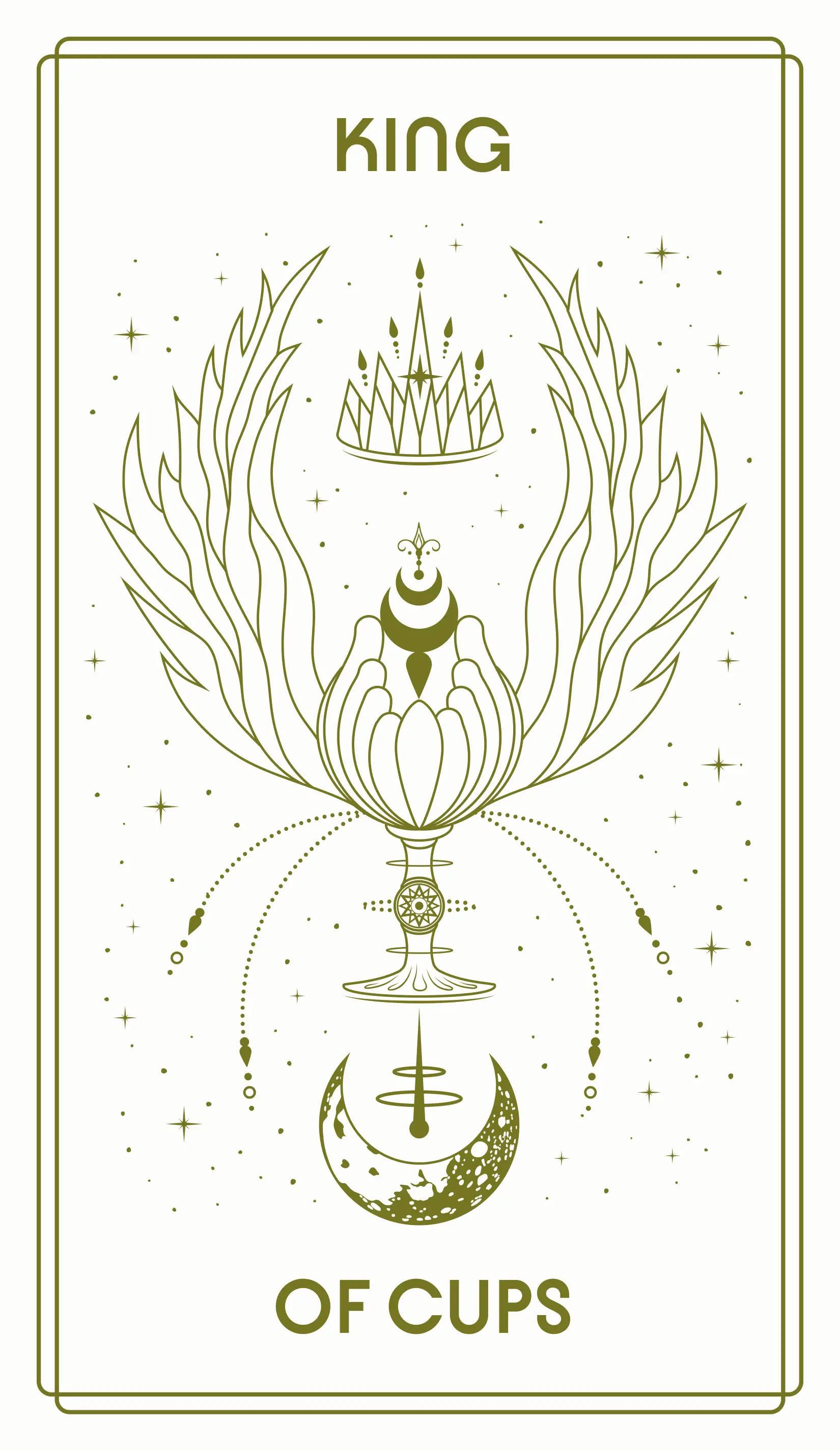 King of Cups Tarot Card