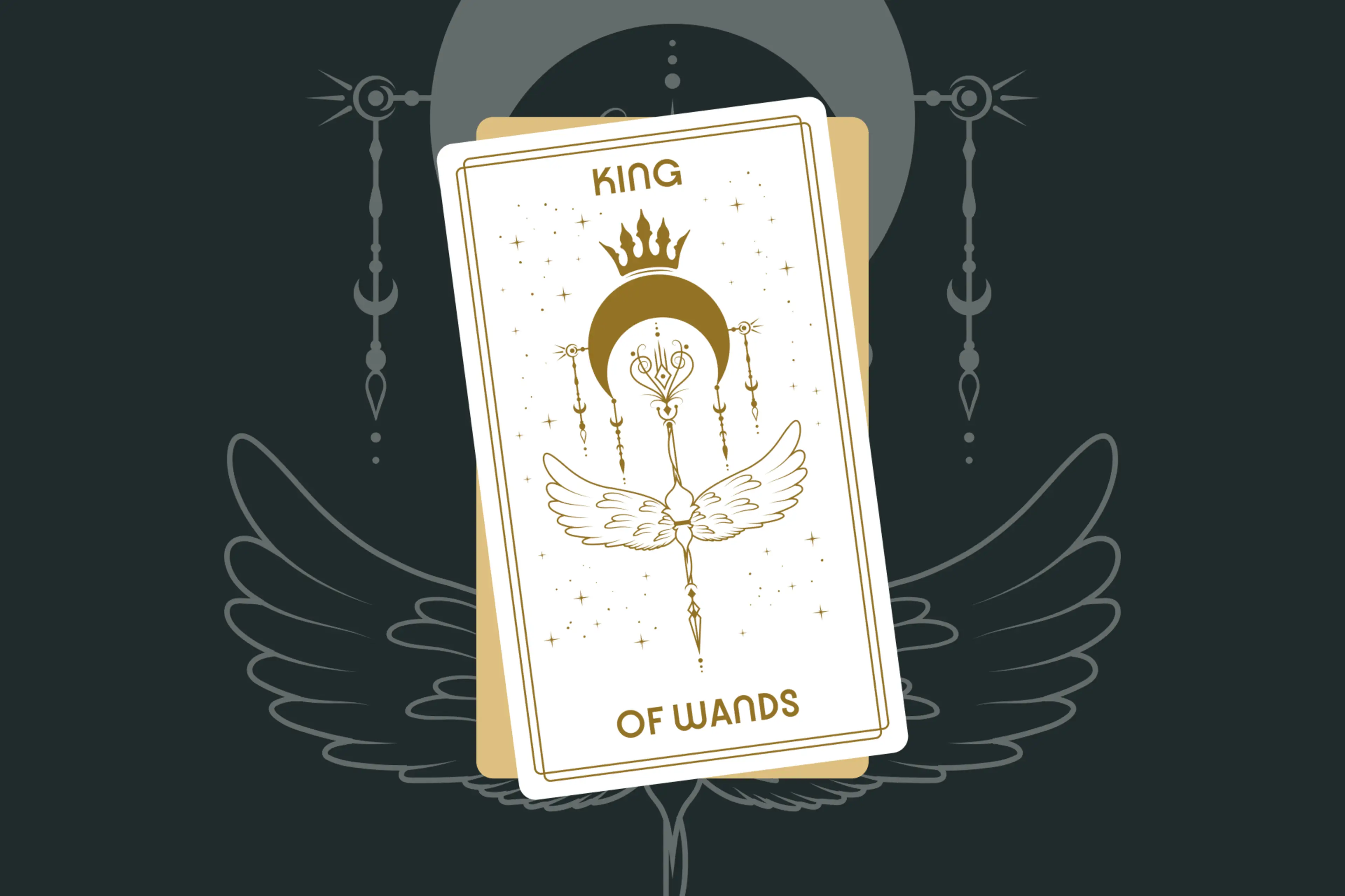 King of Wands Tarot Card